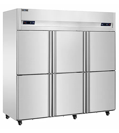 Snow Village Stainless Steel Six Door Freezer CFD-60D6F