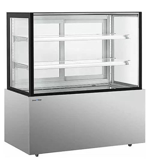 Snow Village Square Glass Chilled Food Display DG-1200FZ