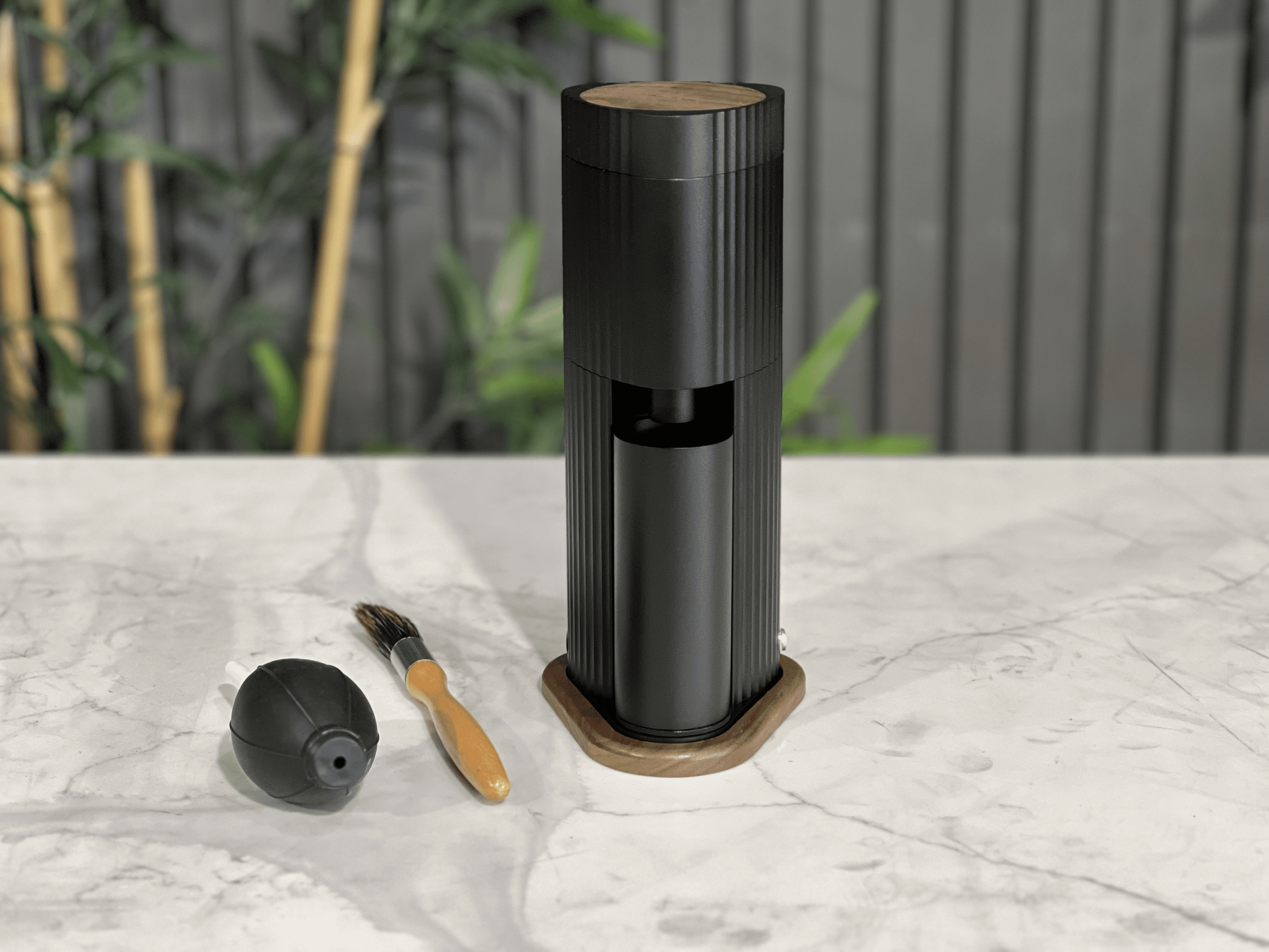 58 Espresso SPTK-38G (Black OR ) - Coffee Grinder - Silver