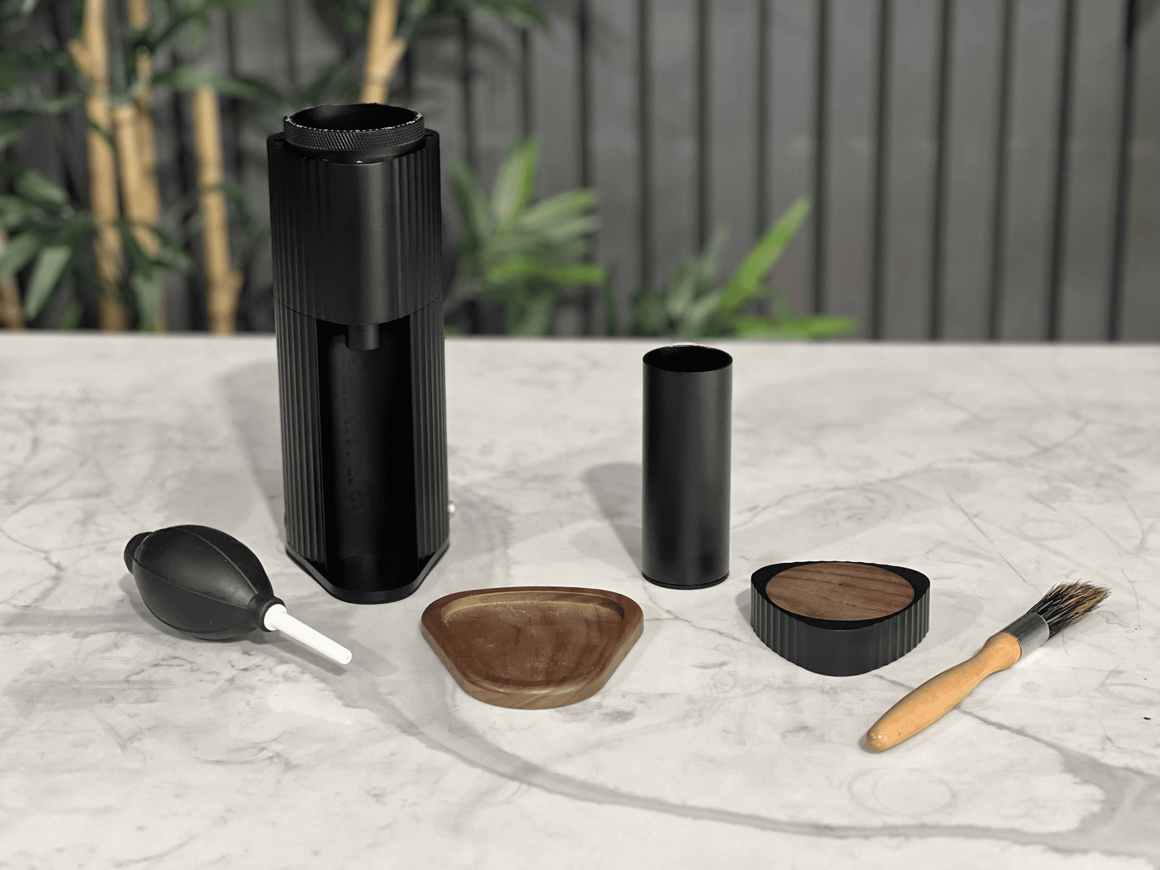 58 Espresso SPTK-38G (Black OR ) - Coffee Grinder - Silver
