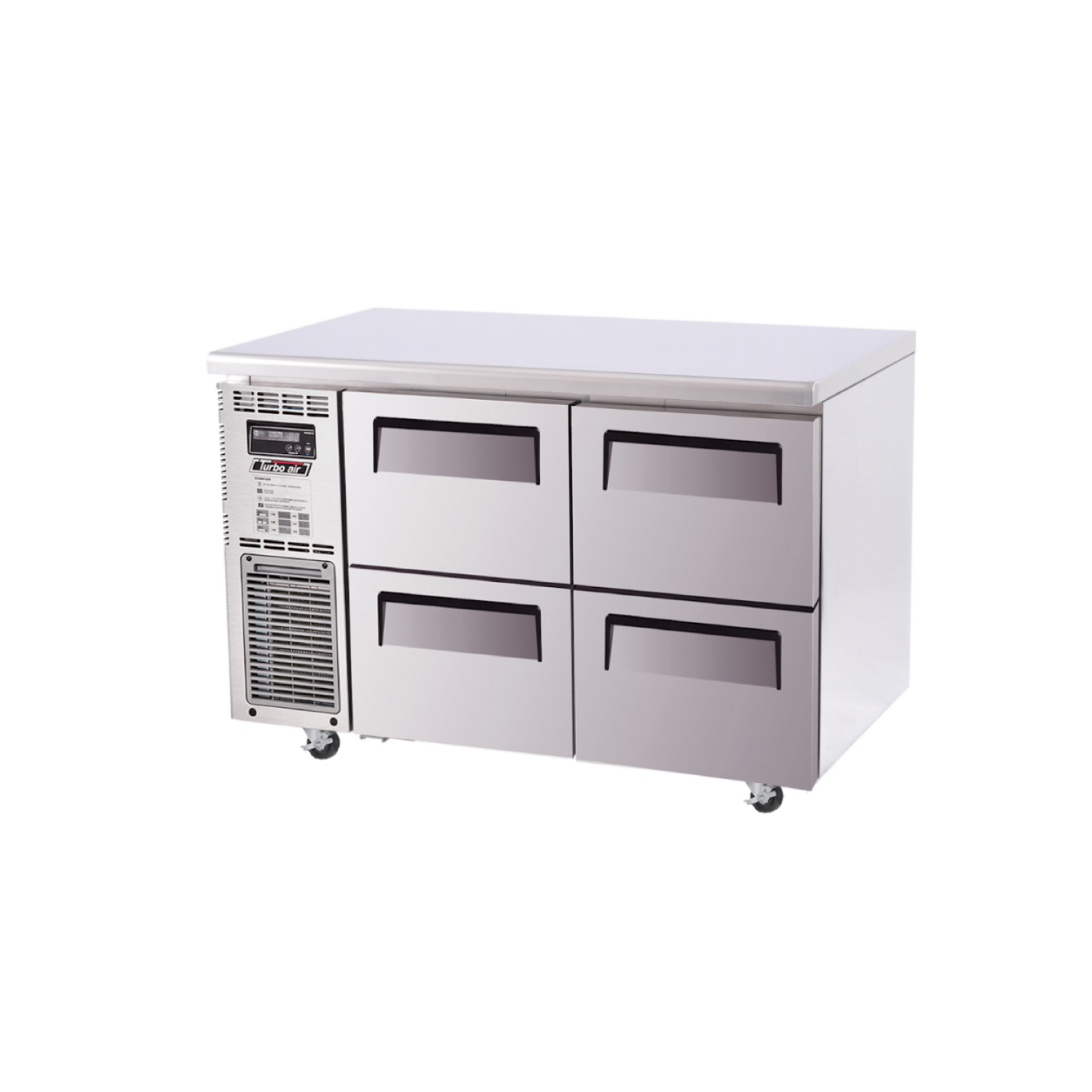 Turbo Air Undercounter 4 Drawer Fridge KUR12-2D-4-N