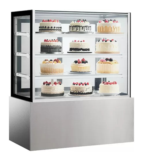 Snow Village Square Glass Chilled Food Display DG-1800FZH