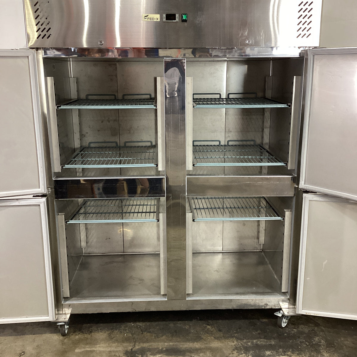 FED-X XURC1410S2V Upright Fridge - 784417