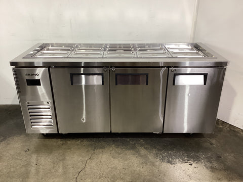 Skipio SSR18-3 Salad Prep Fridge - 789863