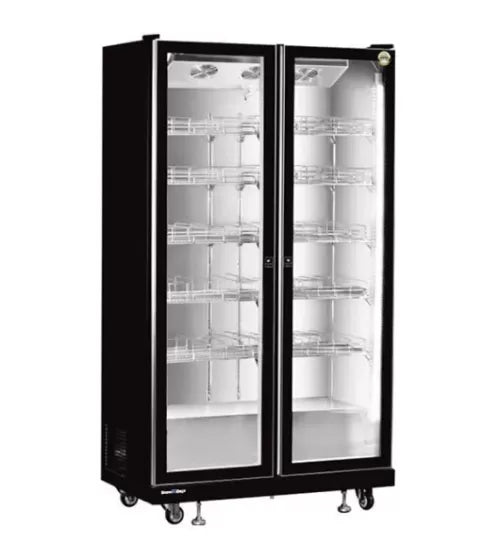 Snow Village Double Glass Door Wine Fridge LC-1100