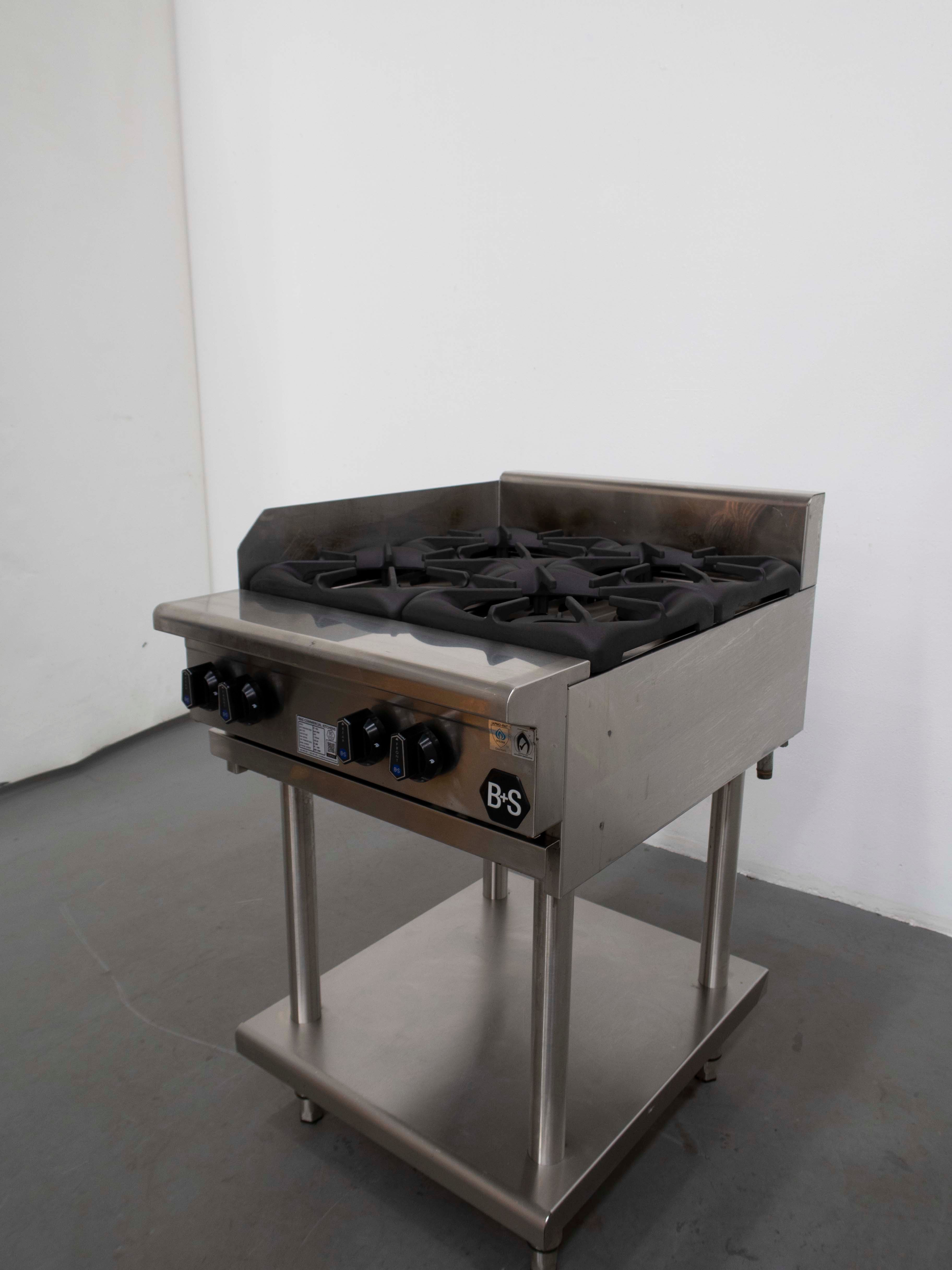 B+S BT-SB4  4 Burner Cook Top - 826236