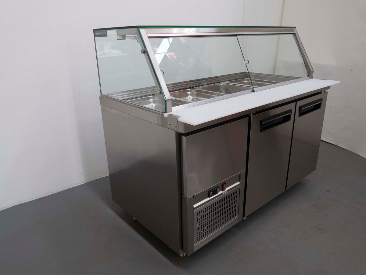 FED PG150FA-YG Sandwich Prep Fridge - 829222