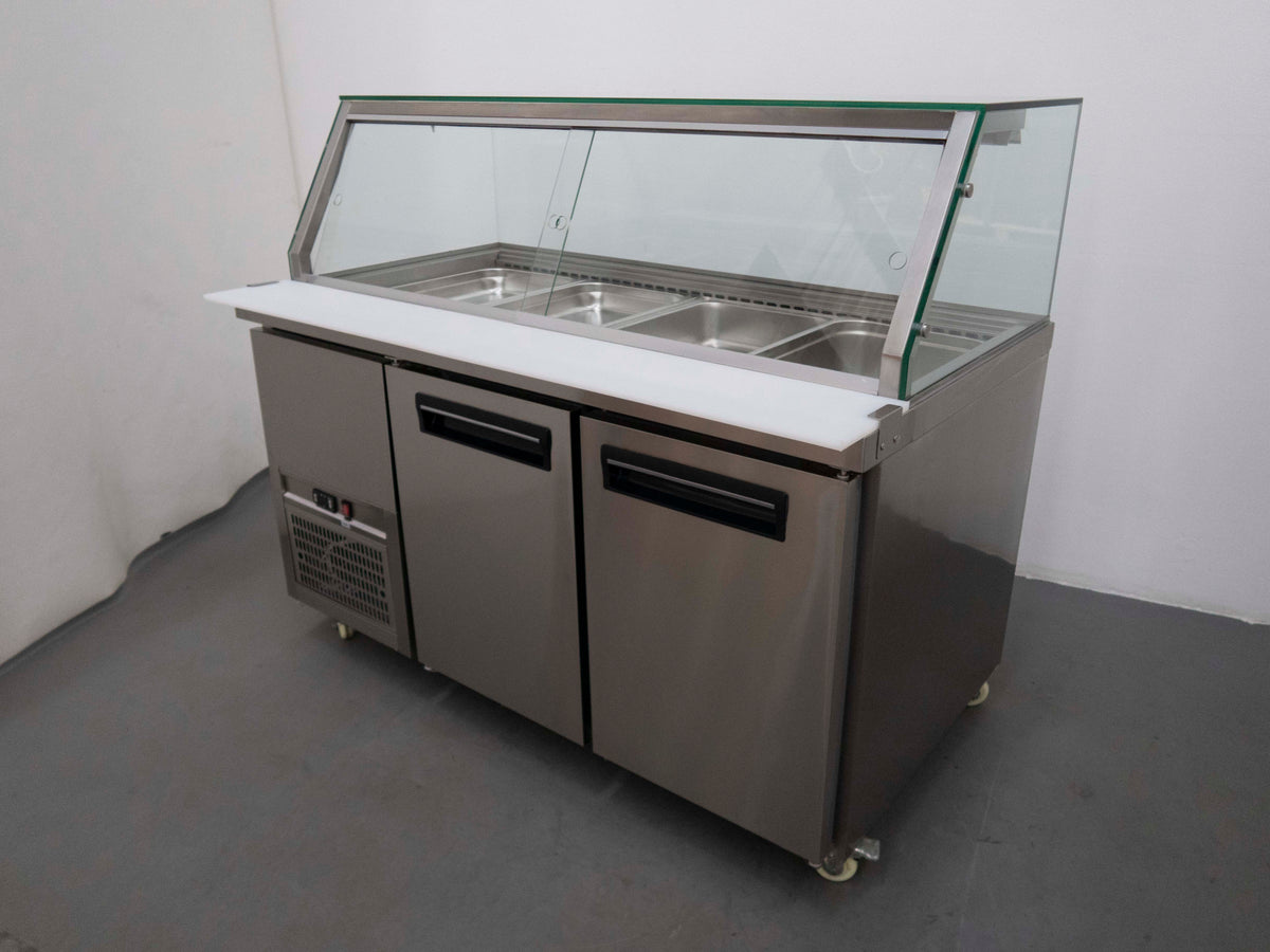 FED PG150FA-YG Sandwich Prep Fridge - 829222