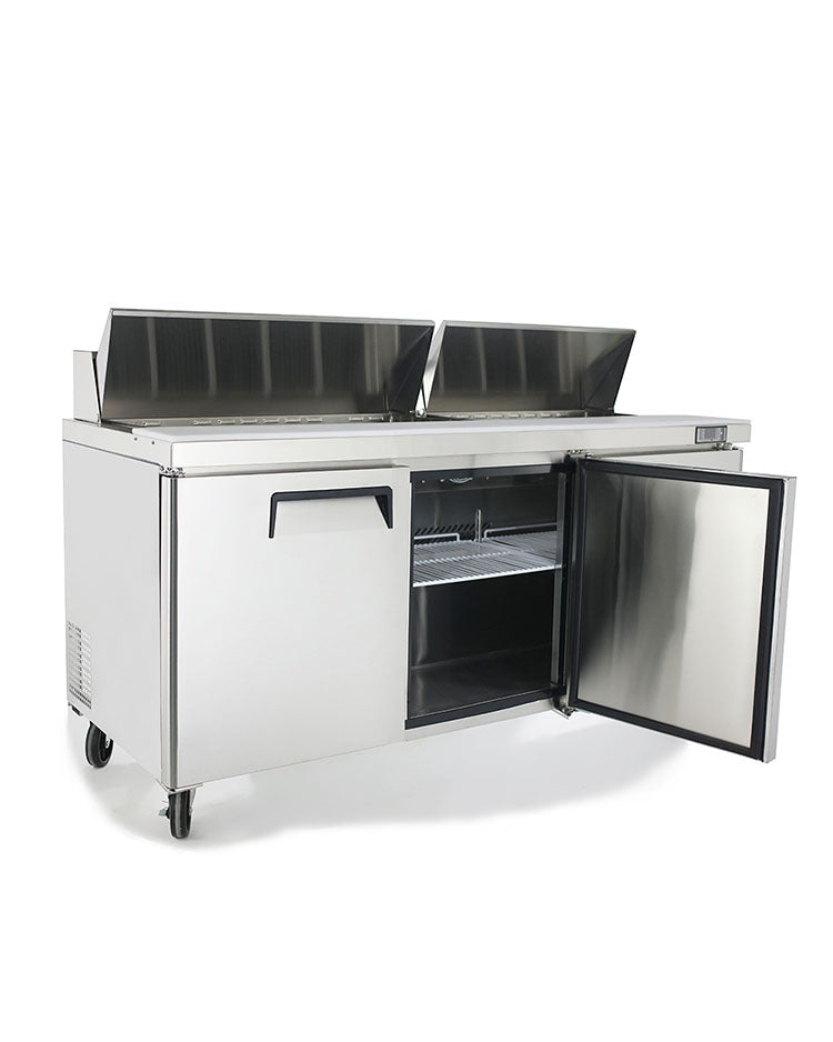 Commercial Salad Bar Fridges Three Door | Atosa | MSF8304