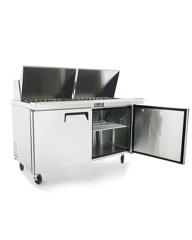 Commercial Salad Bar Fridges 2 Door Mega Top | Atosa | MSF8307