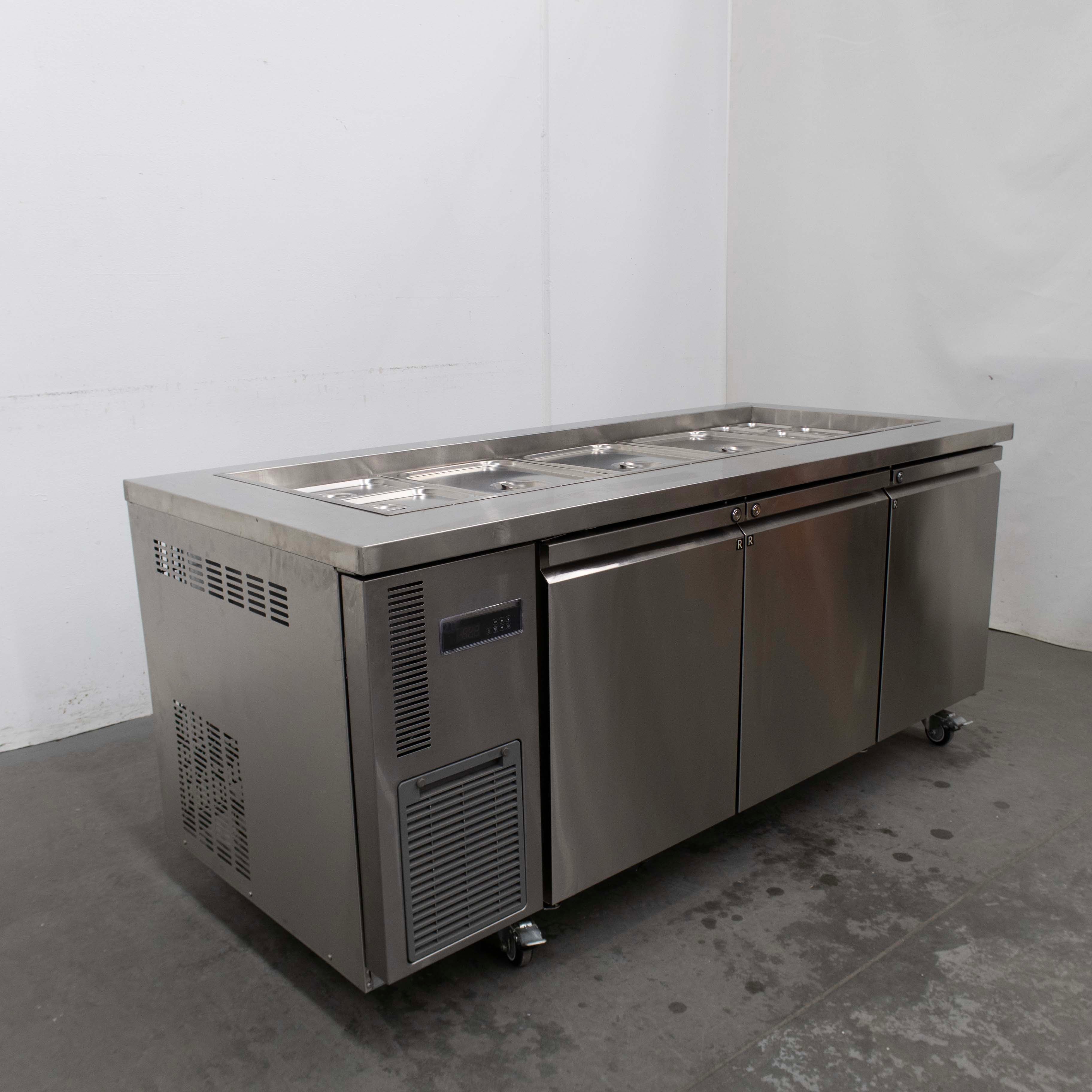 Austune CUS18-3 3 Door Salad Prep Fridge - 830989