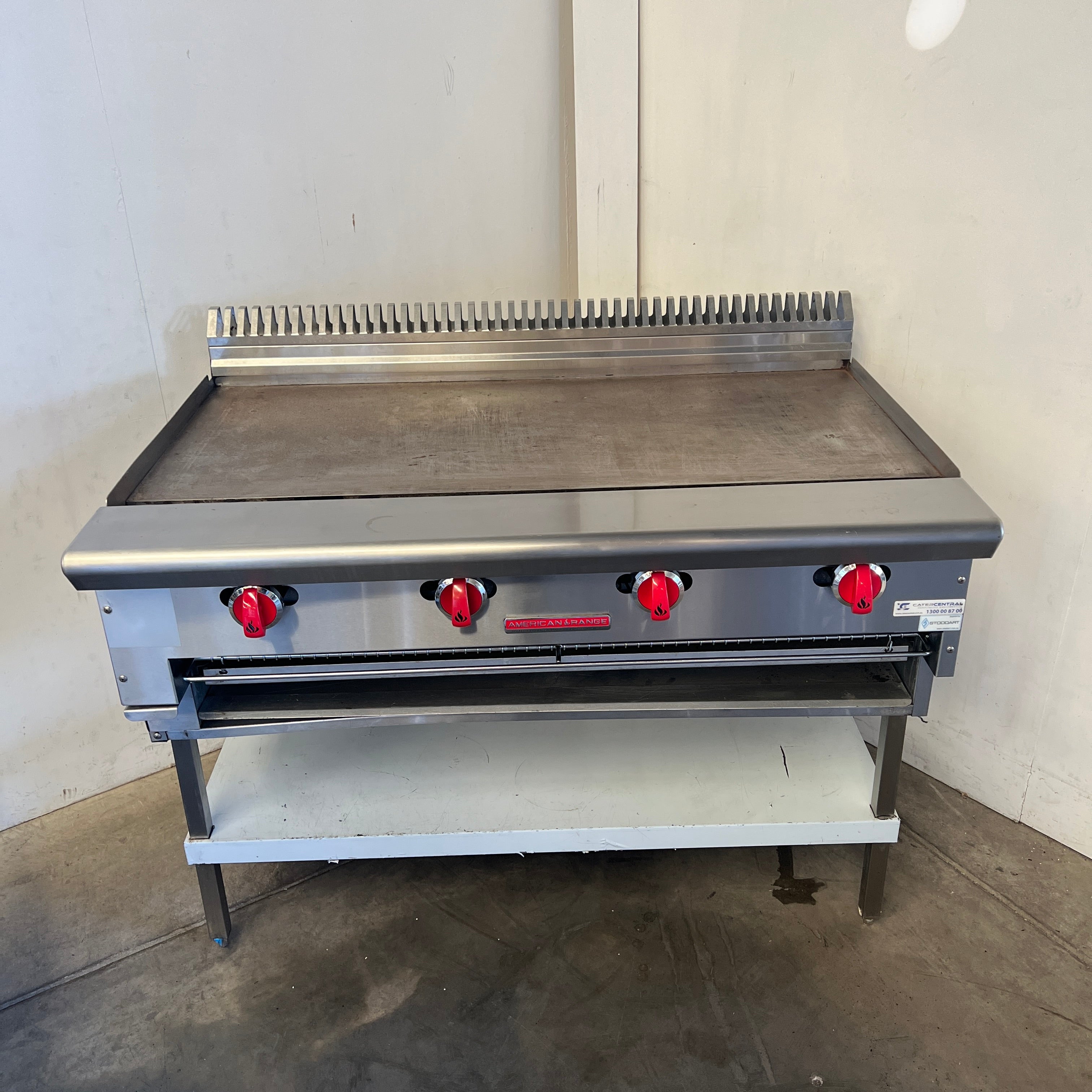 American Range AARG.48 Combination Griddle with Salamander - 832438