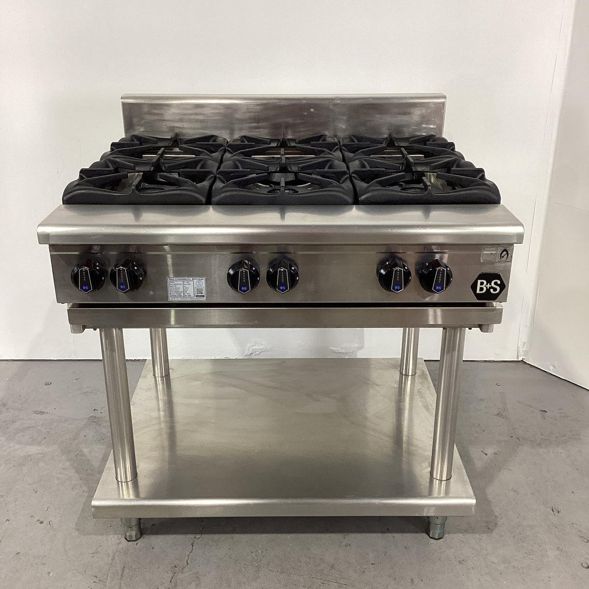 B+S BT-SB6 6 Burner Cooktop - 839014