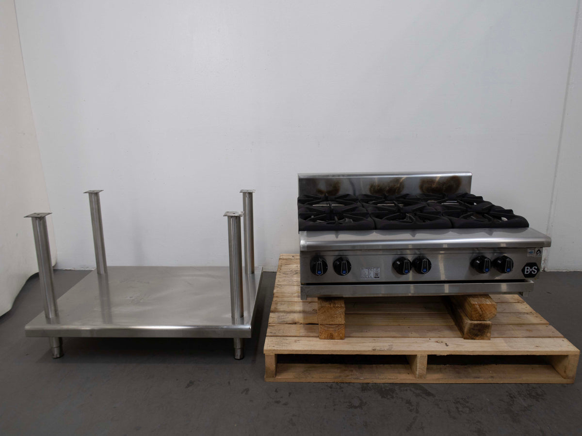 B+S BT-SB6 6 Burner Cooktop - 845582