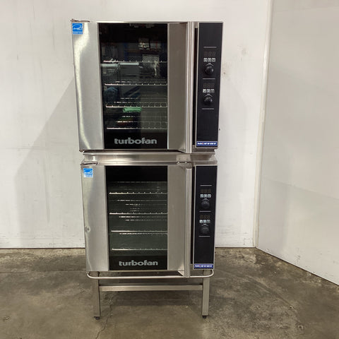 Turbofan E32D4/2 Double Stacked Convection Ovens - 846789