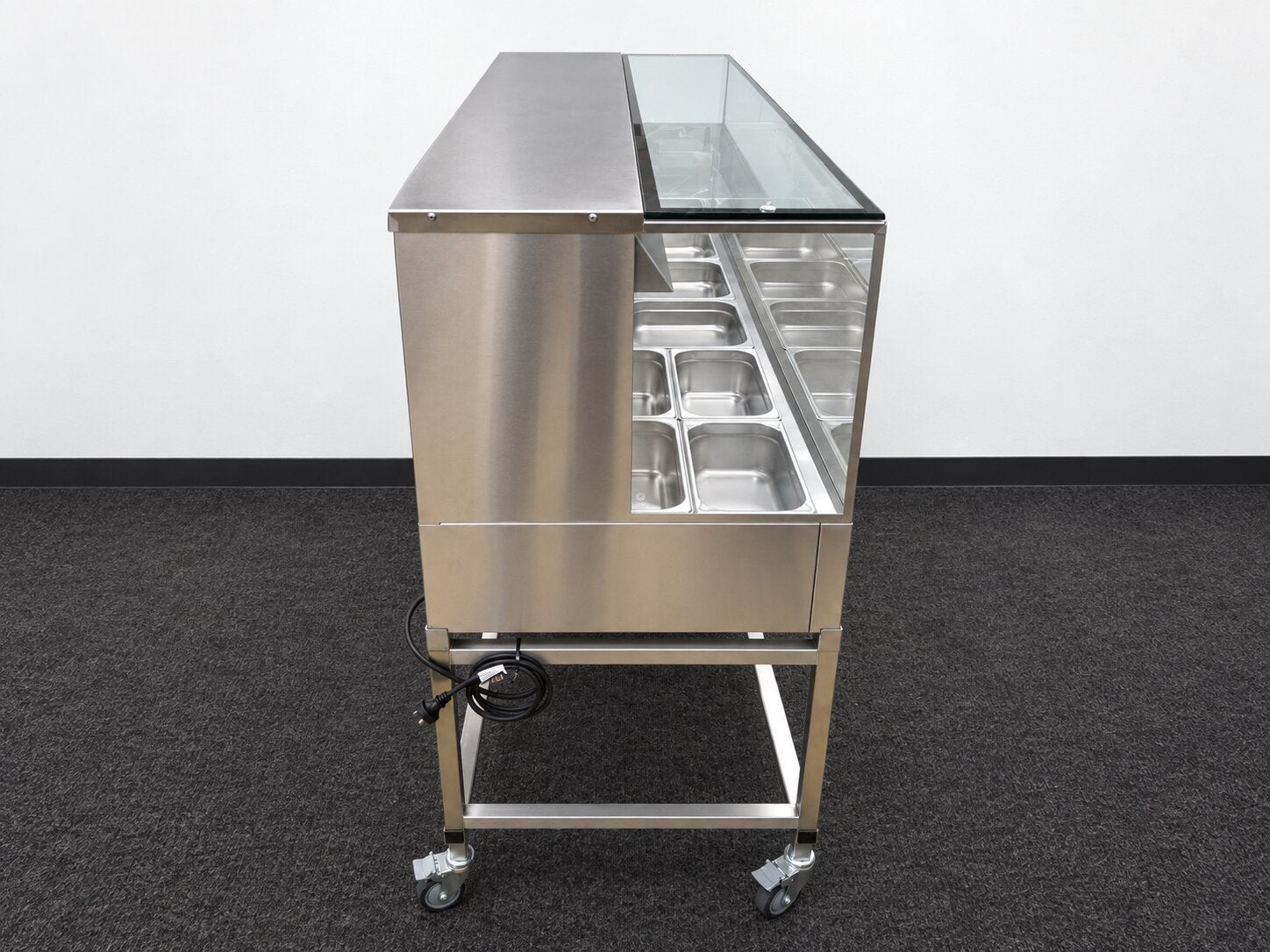 Woodson W.HFSQ26C Hot Food Display + Trolley - 851124