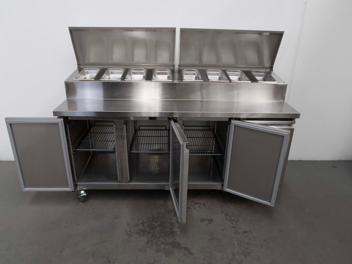 FED-X XSS7C18S3V Pizza Prep Bench - 858442