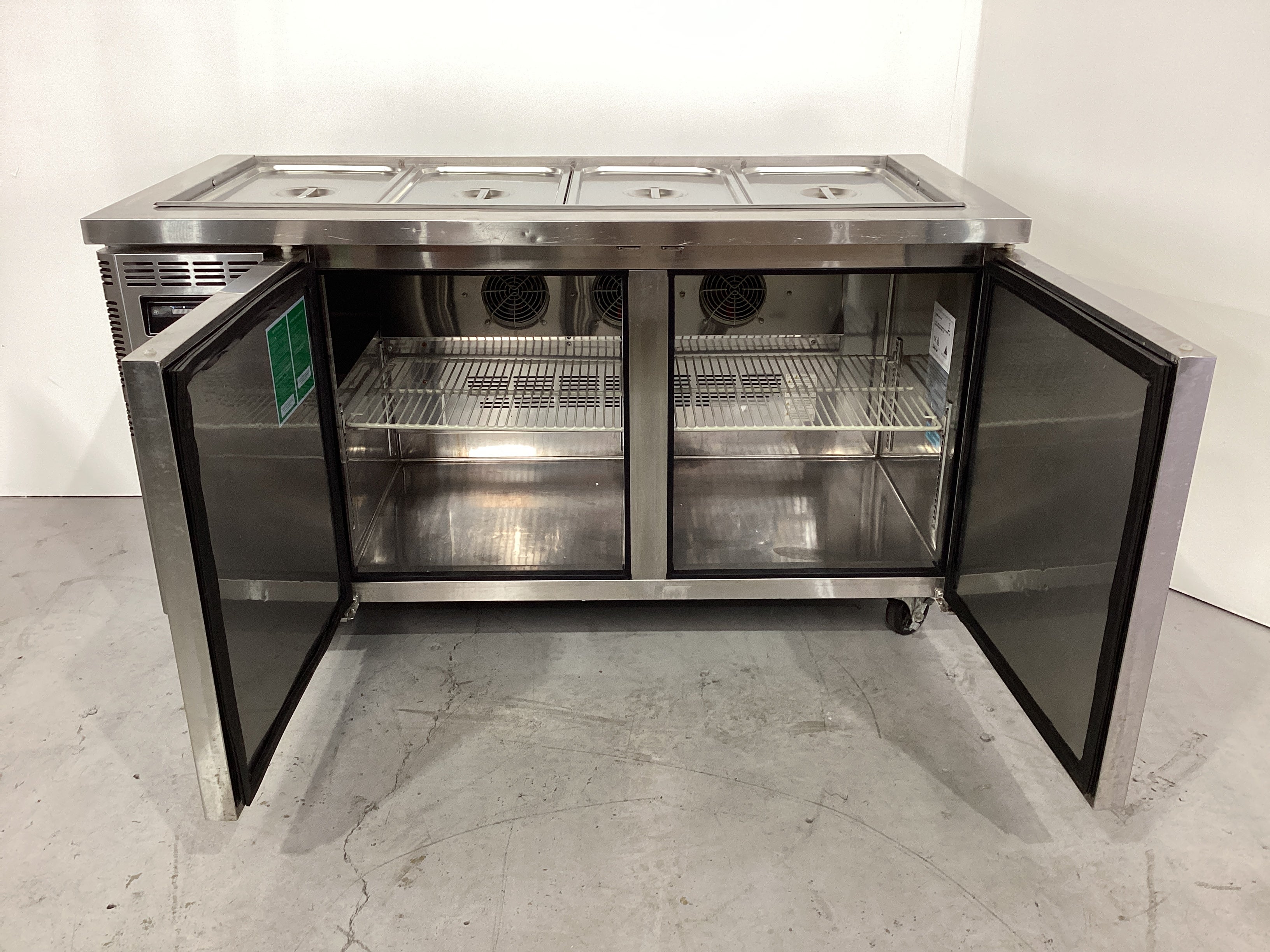 Turbo Air KSR15-2-N Sandwich Prep Fridge - 862116