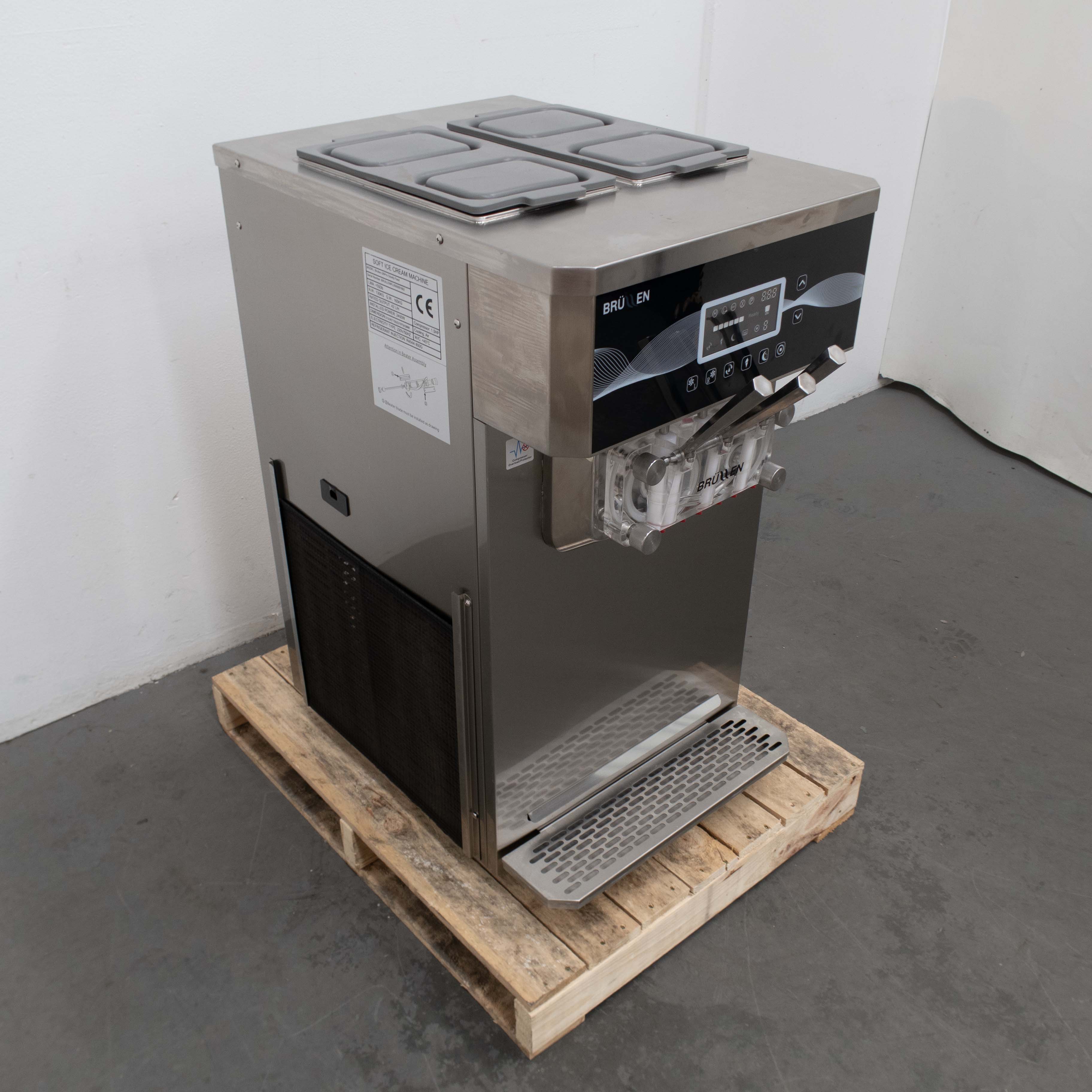 Brullen i26 PRO Gravity Feed Ice Cream Machine - 862437