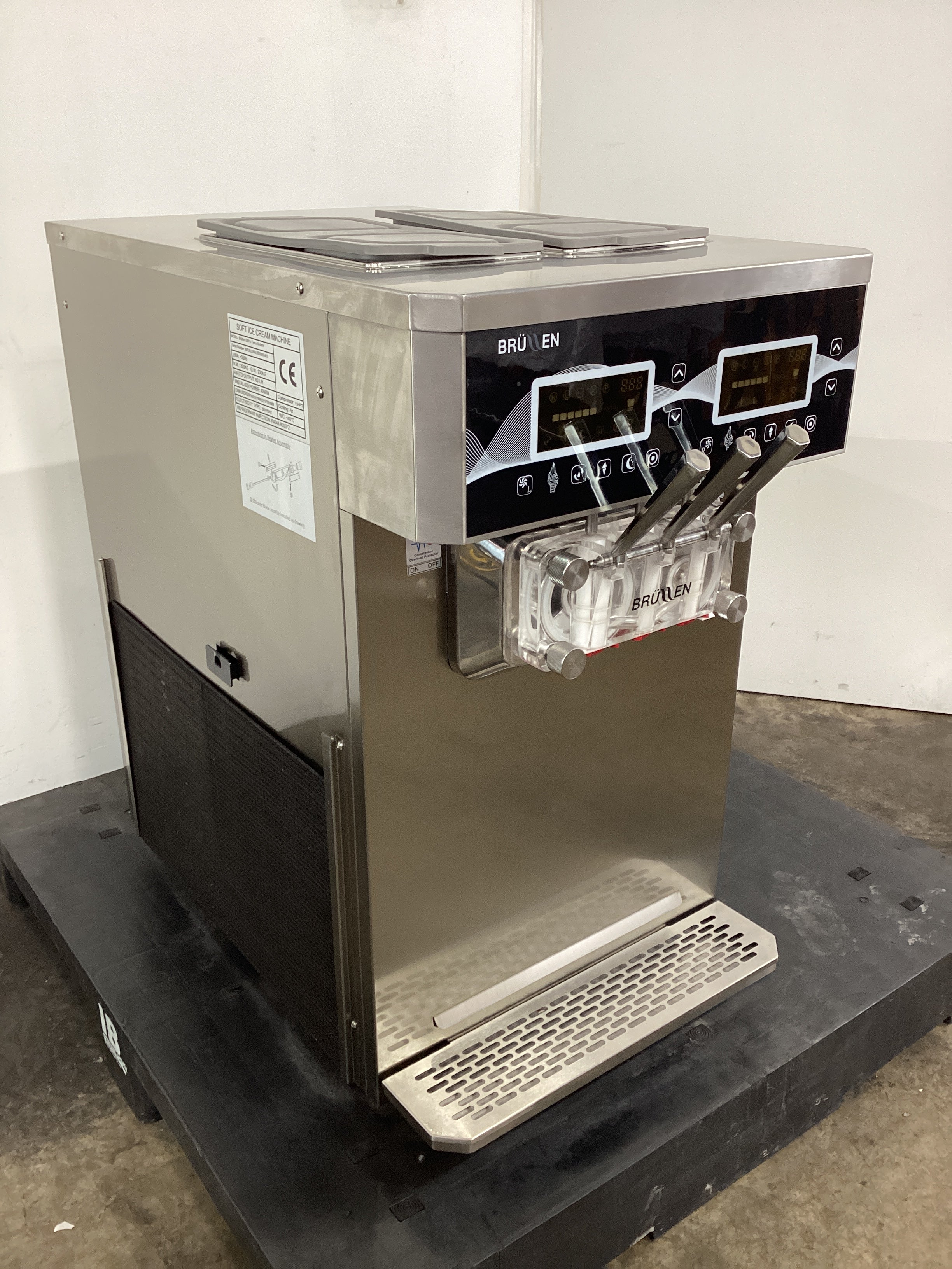 Brullen i26 Pro Twin Ice Cream Machine - 867132