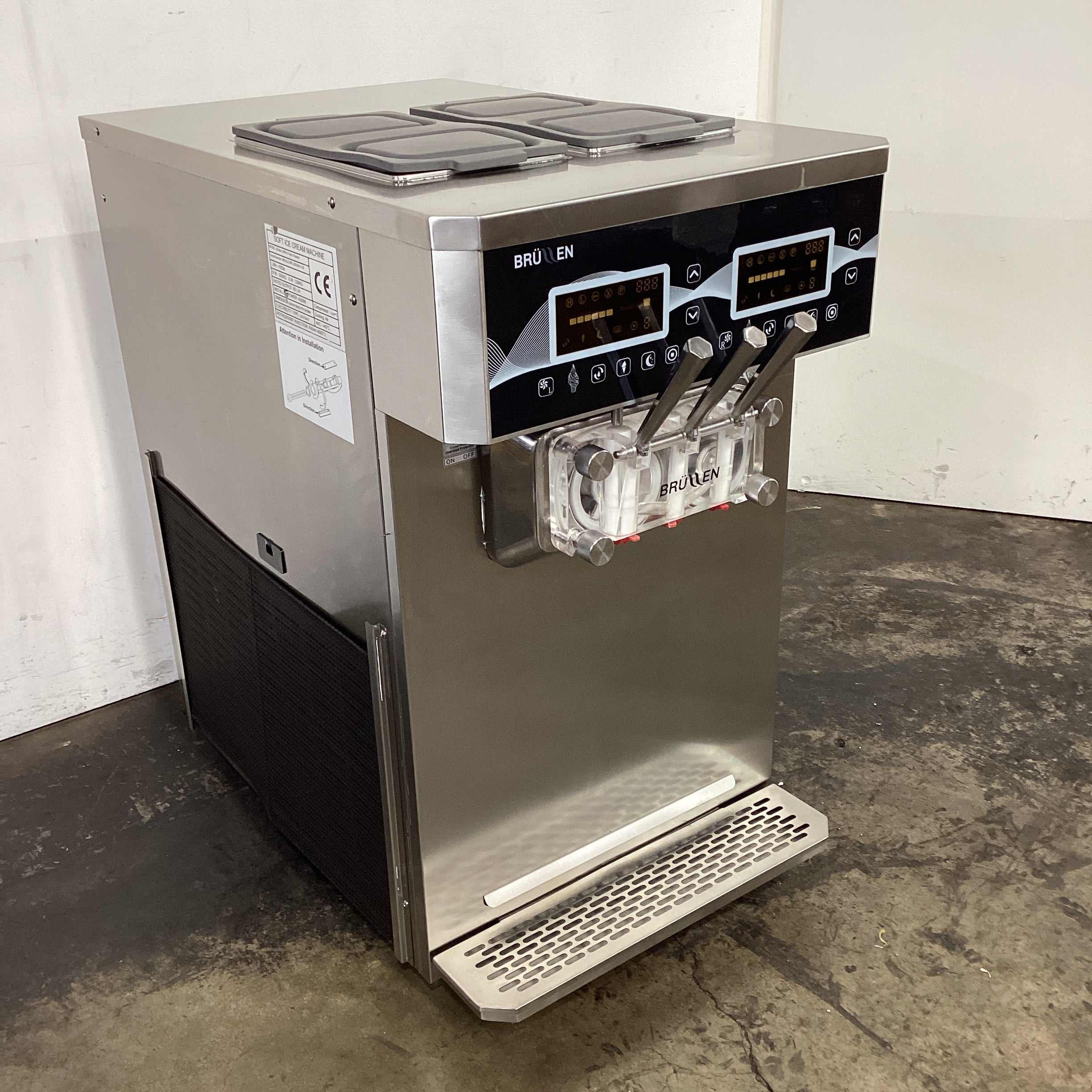 Brullen i26 Pro Twin Ice Cream Machine - 867133