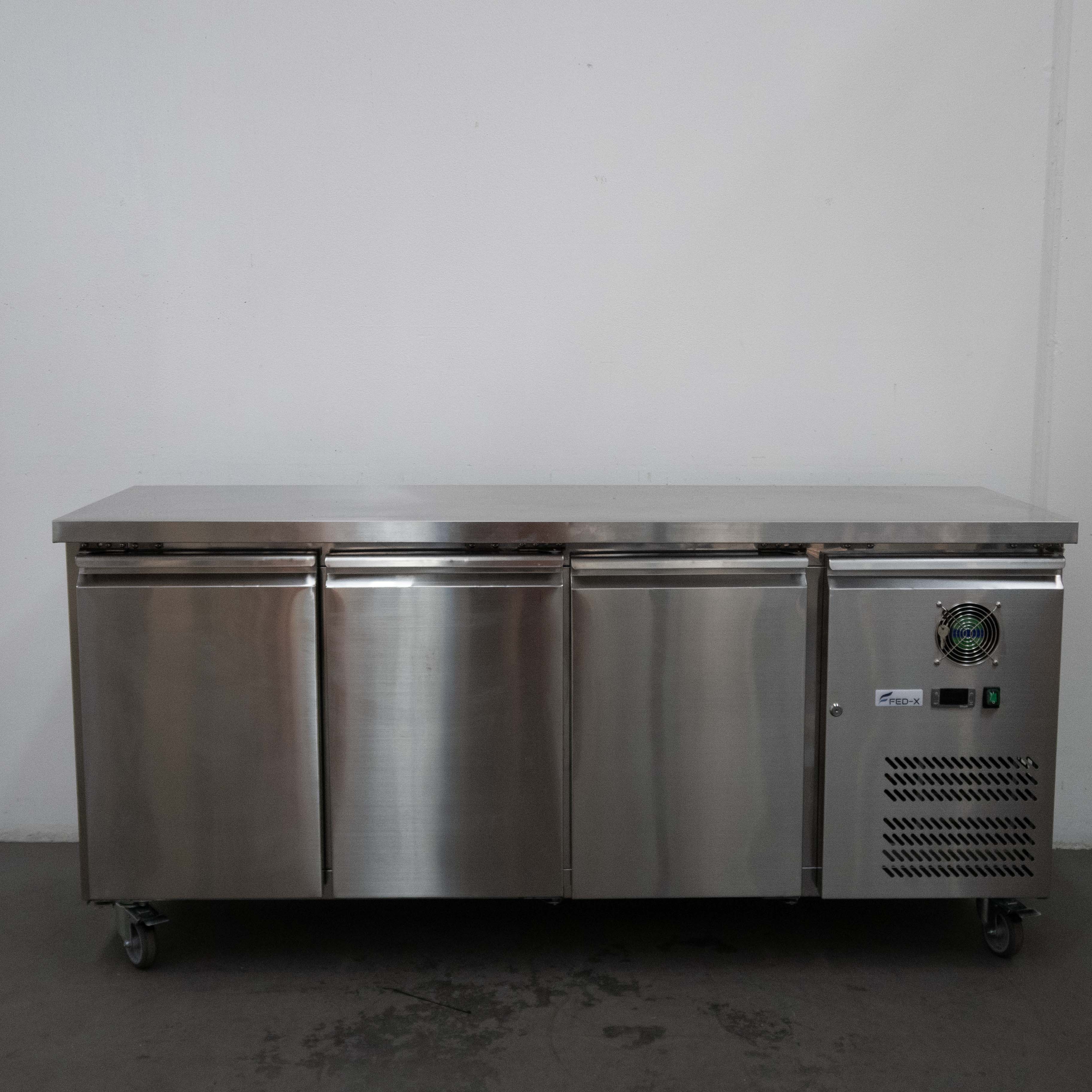 FED-X XUB6C18S3V Bench Fridge - 880314