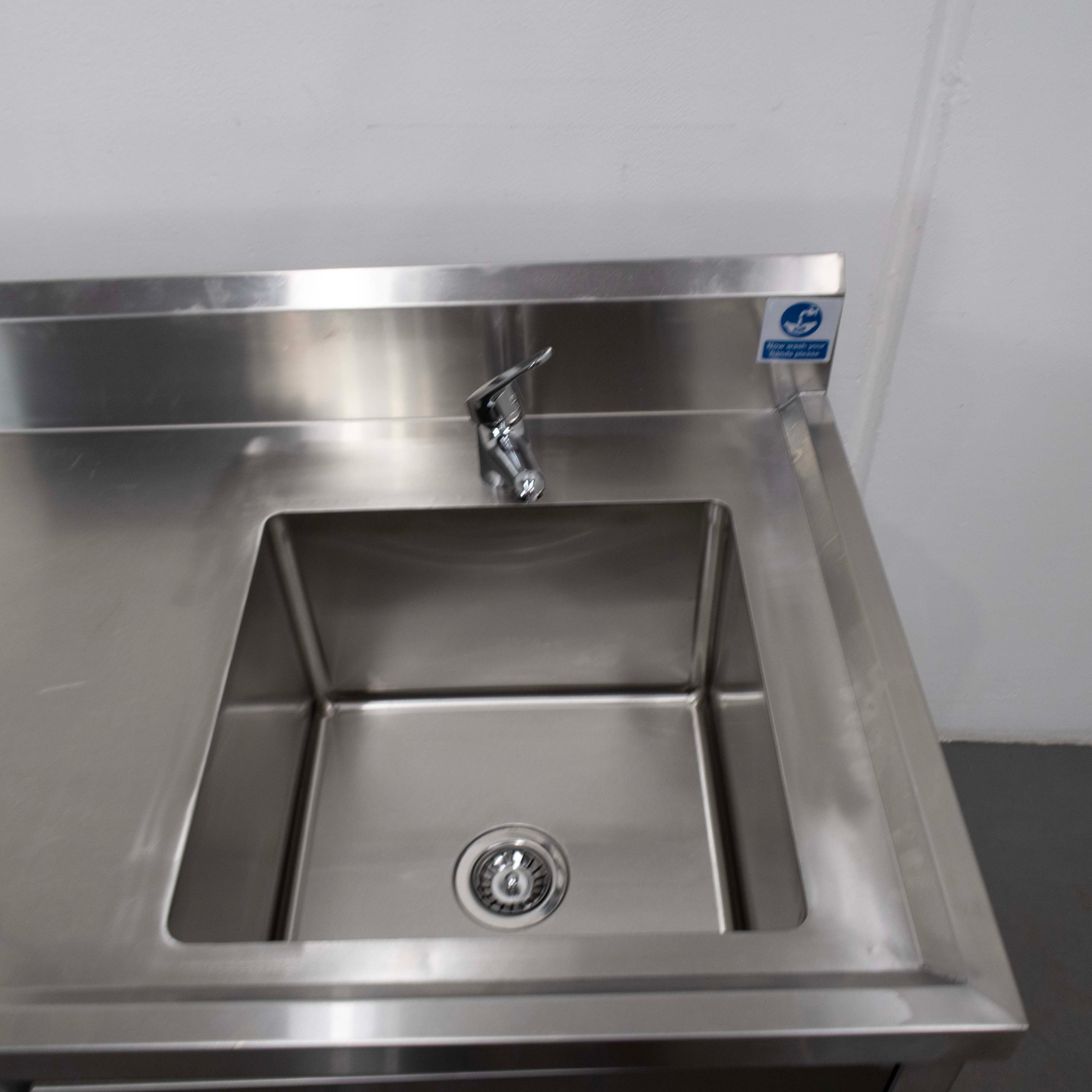 Federal DSC-2100R-H Stainless Steel Sink Cabinet - 884688