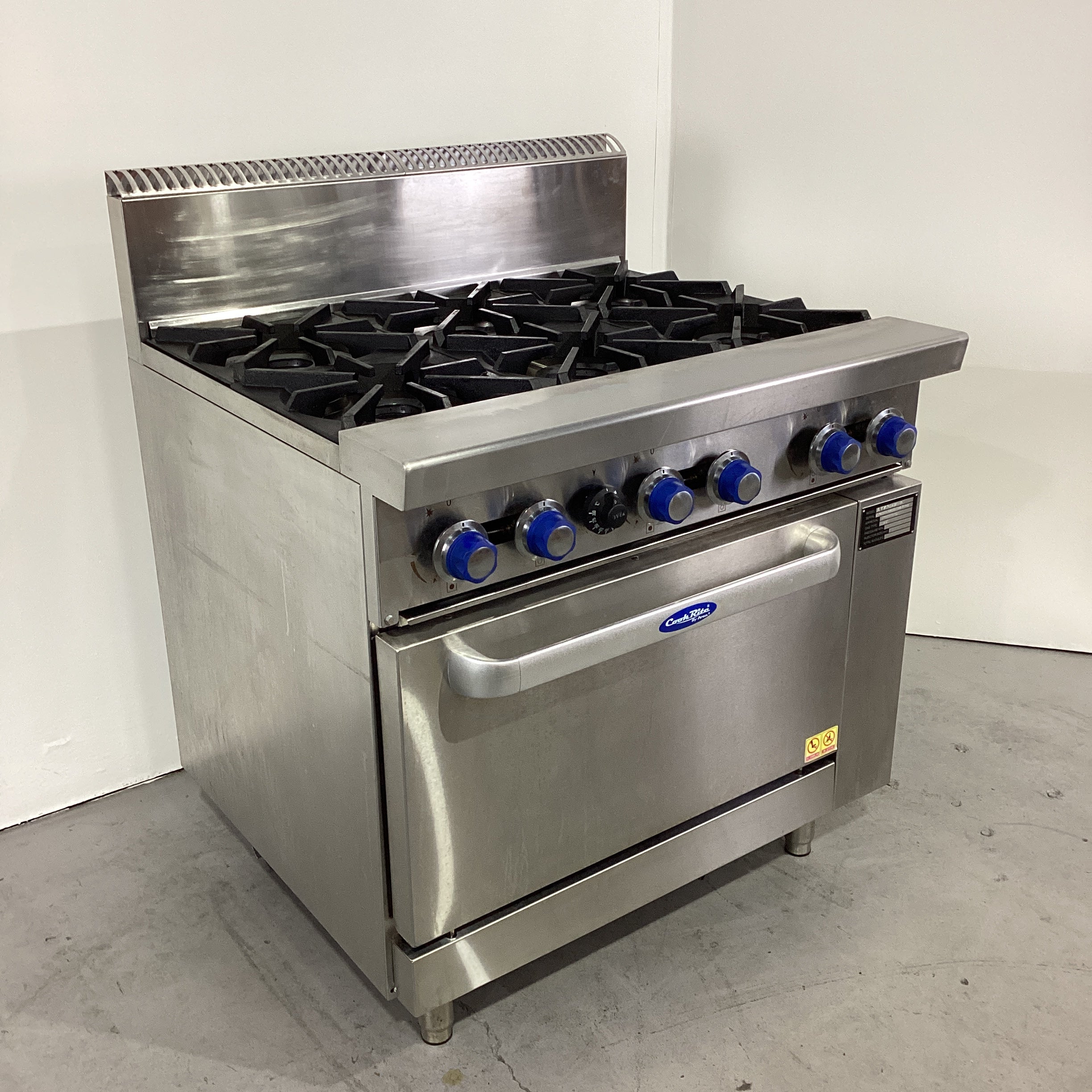 Cookrite AT80G6B-O 6 Range Oven - 887434