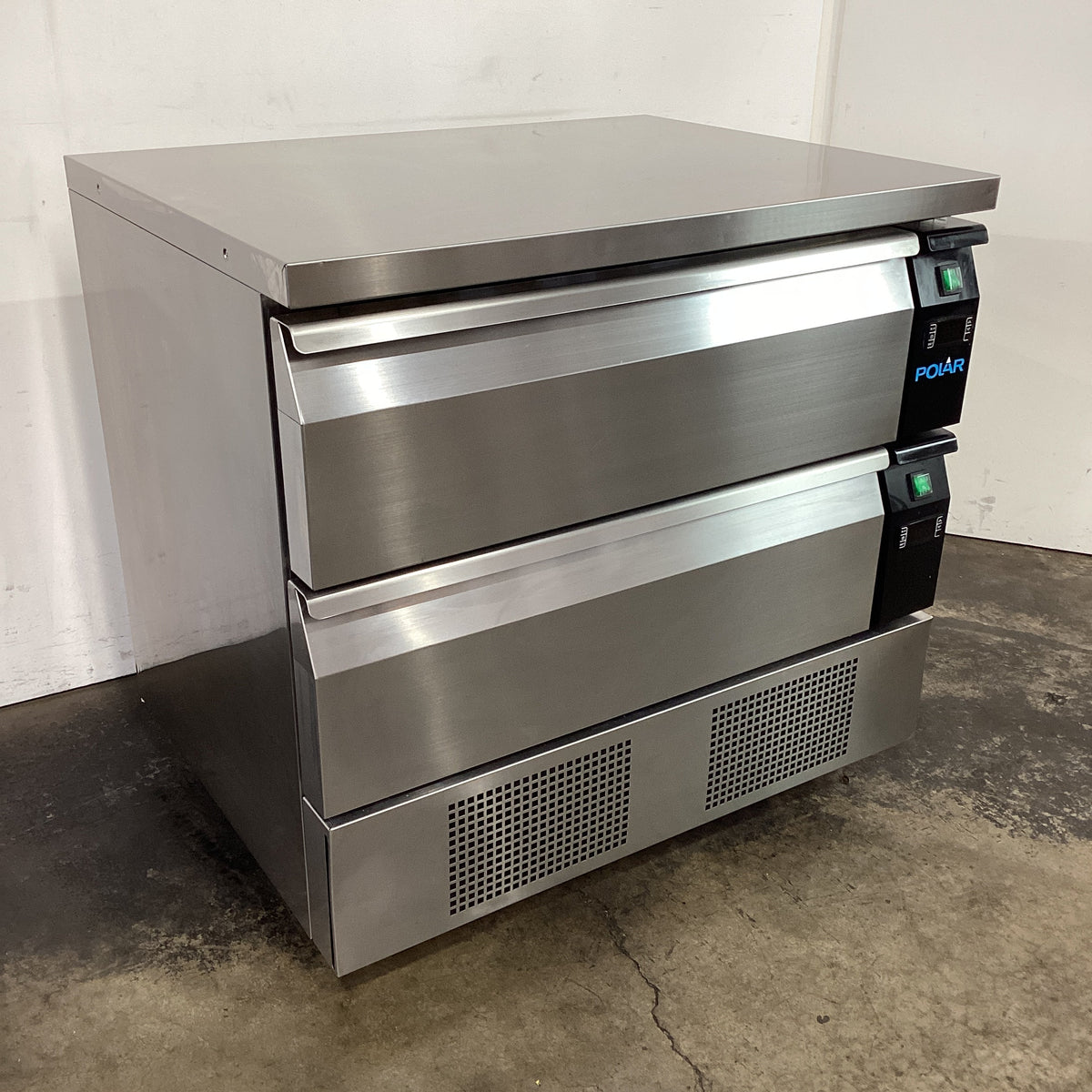 Polar DA996-A 2 Drawer Counter Fridge Freezer - 898576