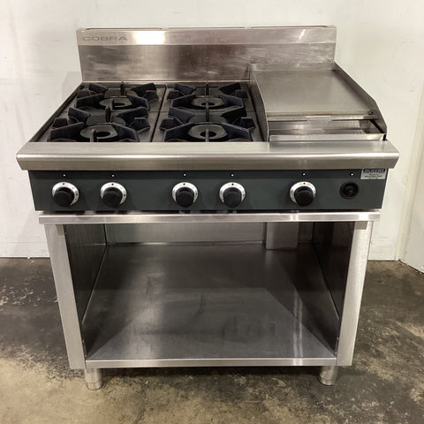 Cobra C9CF 4 Burner Cooktop/Griddle Combo - 906440