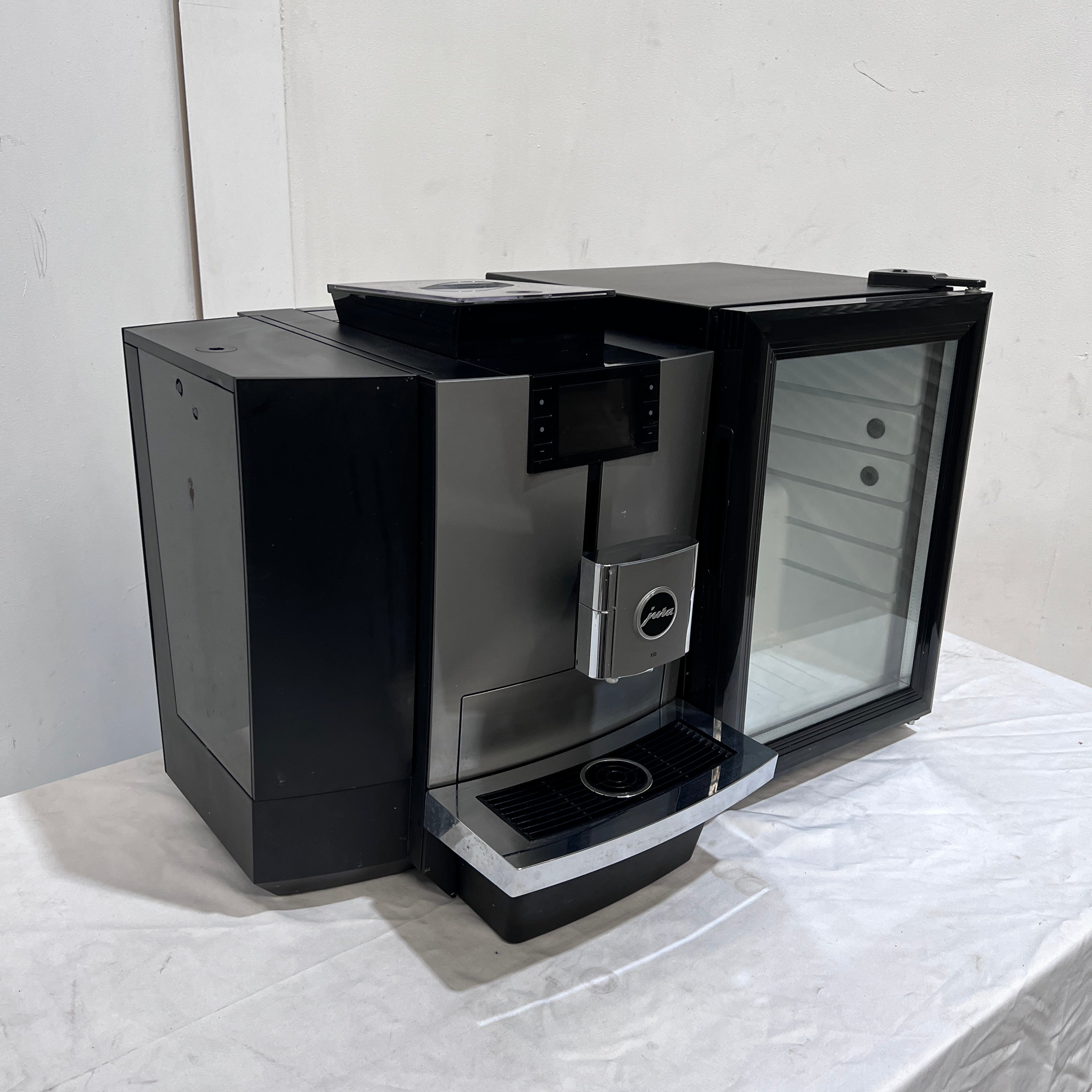 Jura X10 Automatic Coffee Machine with Jura Milk Fridge - 914118