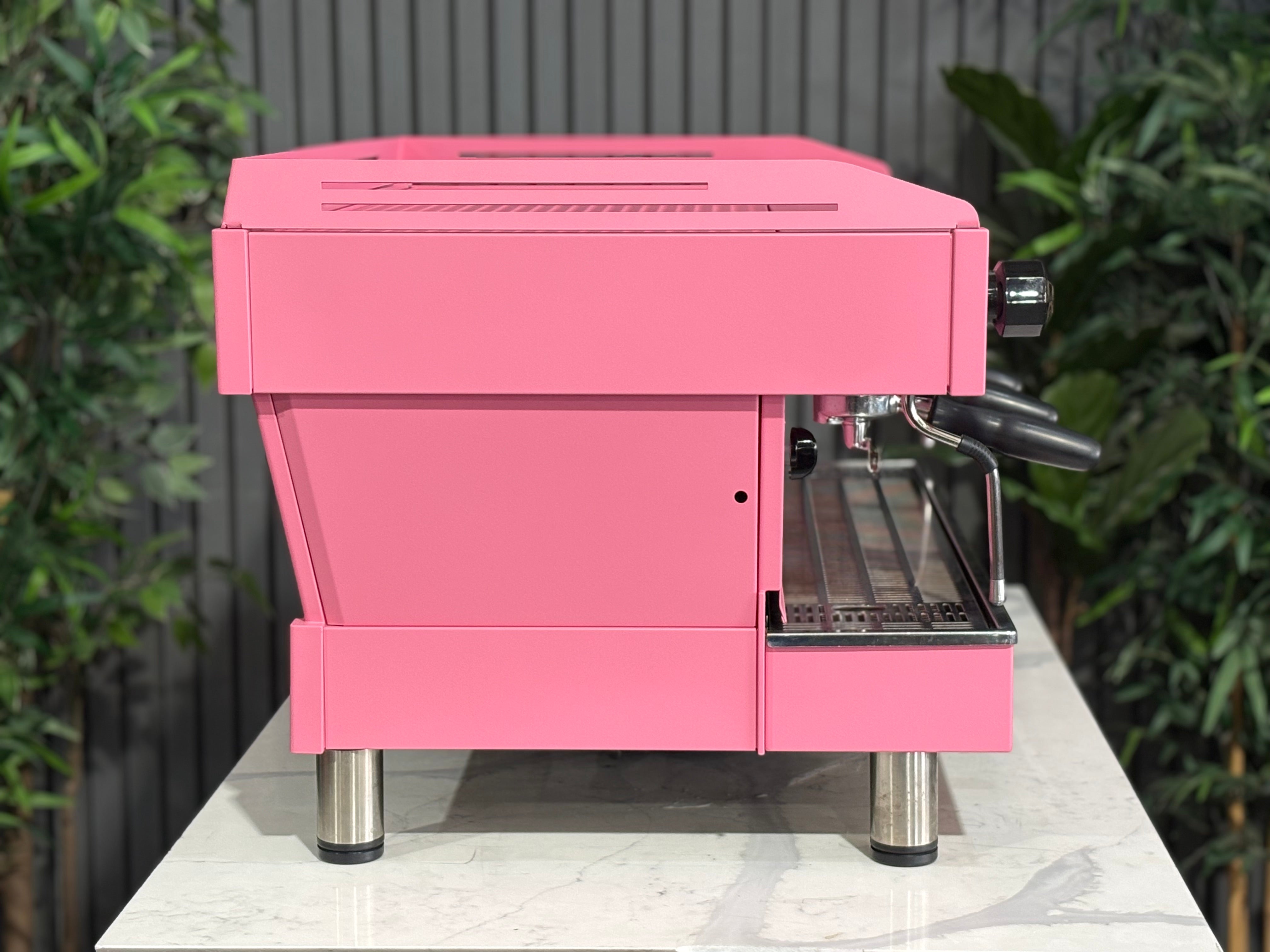 La Marzocco Linea PB Dark - 3 Group Commercial Espresso Machine - Pink