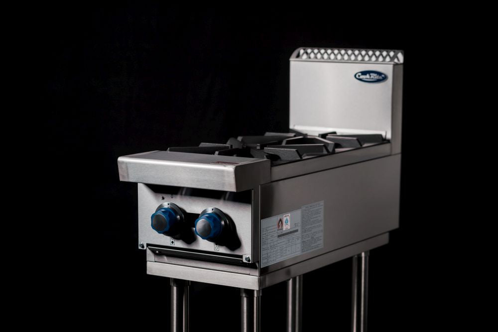 Cookrite 56Mj/h 2 Burner Cook Top NG AT80G2B-F-NG