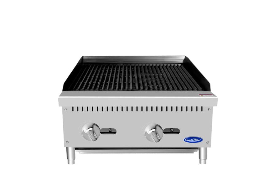 Cookrite 610mm LPG Char-Rock Broiler ATCB-24-LPG