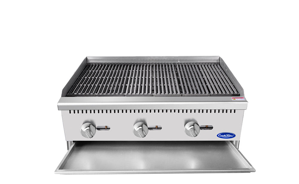 Cookrite 910mm LPG Char-Rock Broiler ATCB-36-LPG