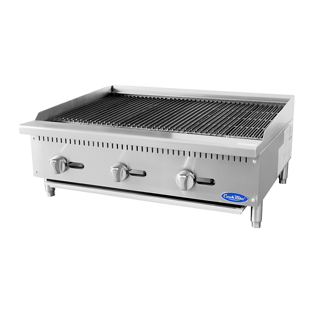 Cookrite 910mm LPG Char-Rock Broiler ATCB-36-LPG