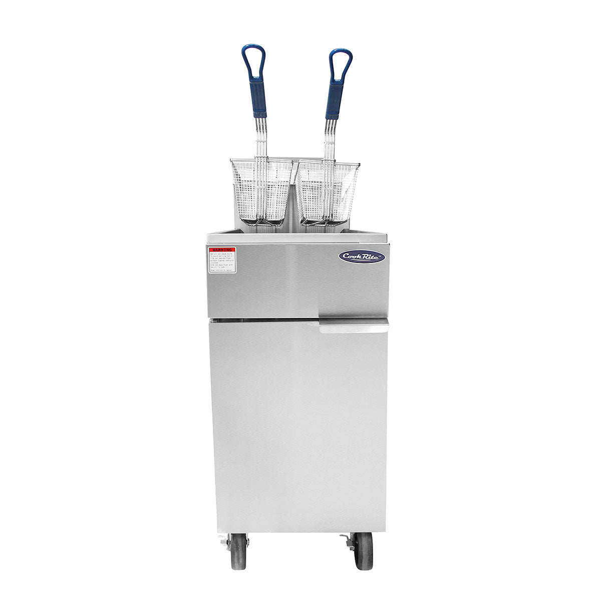 Cookrite ATFS-40 3 Tubes Gas Deep Fryer - Natural Gas/LPG