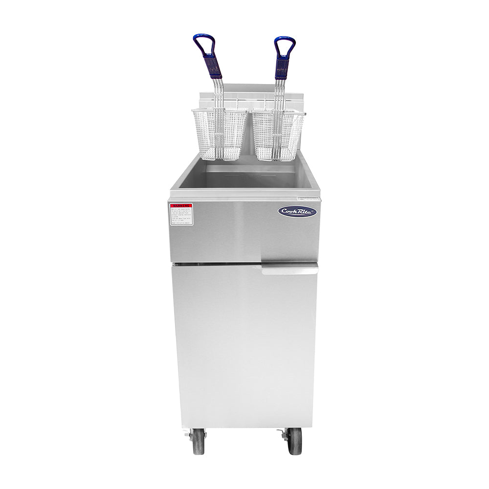 Cookrite ATFS-50 4 Tubes Gas Deep Fryer - Natural Gas/LPG