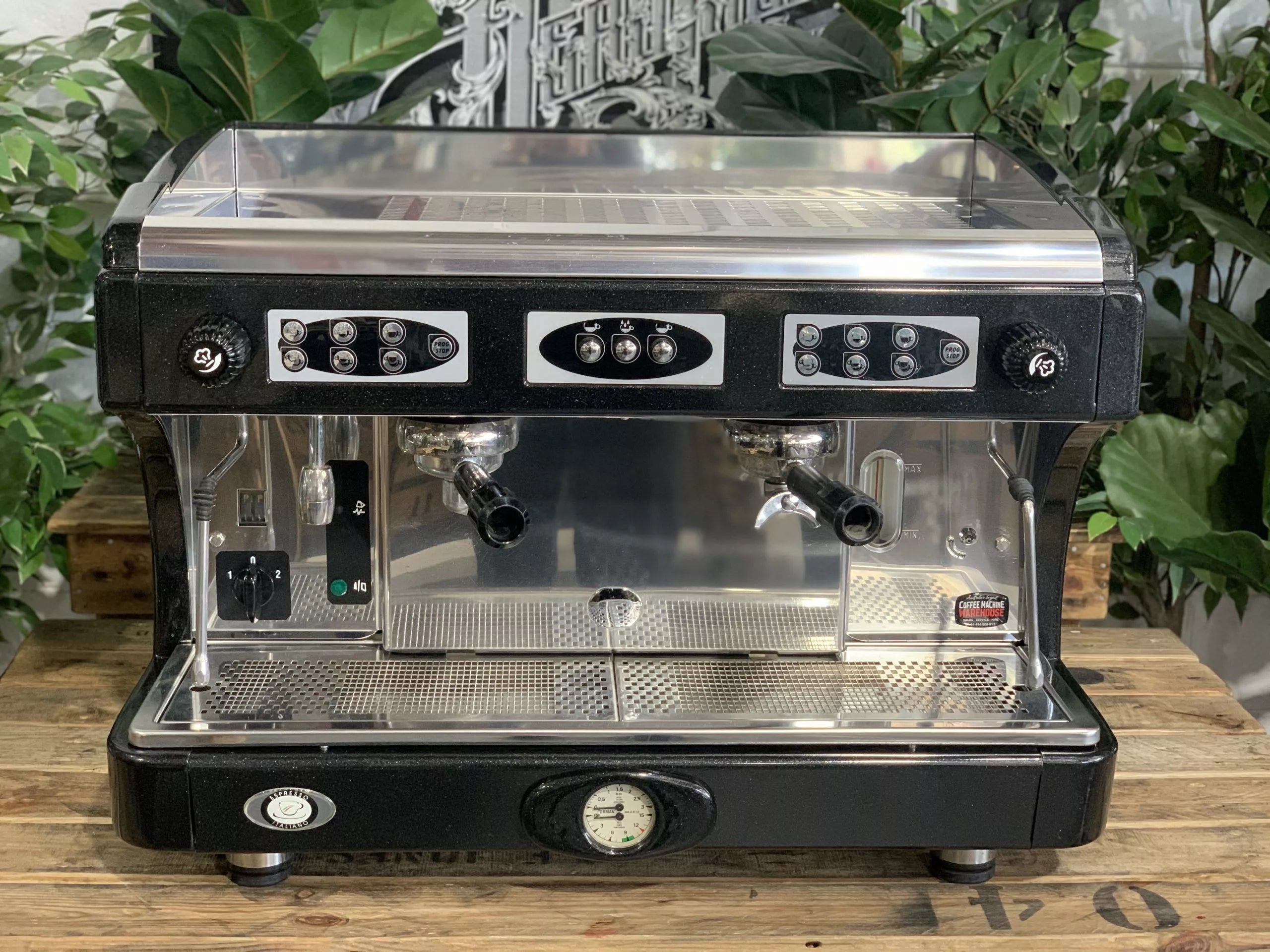 Astoria Calypso - 2 Group Commercial Espresso Machine - Black