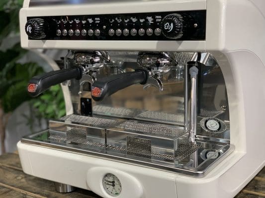 Astoria Calypso Compact - 2 Group Commercial Espresso Machine - White