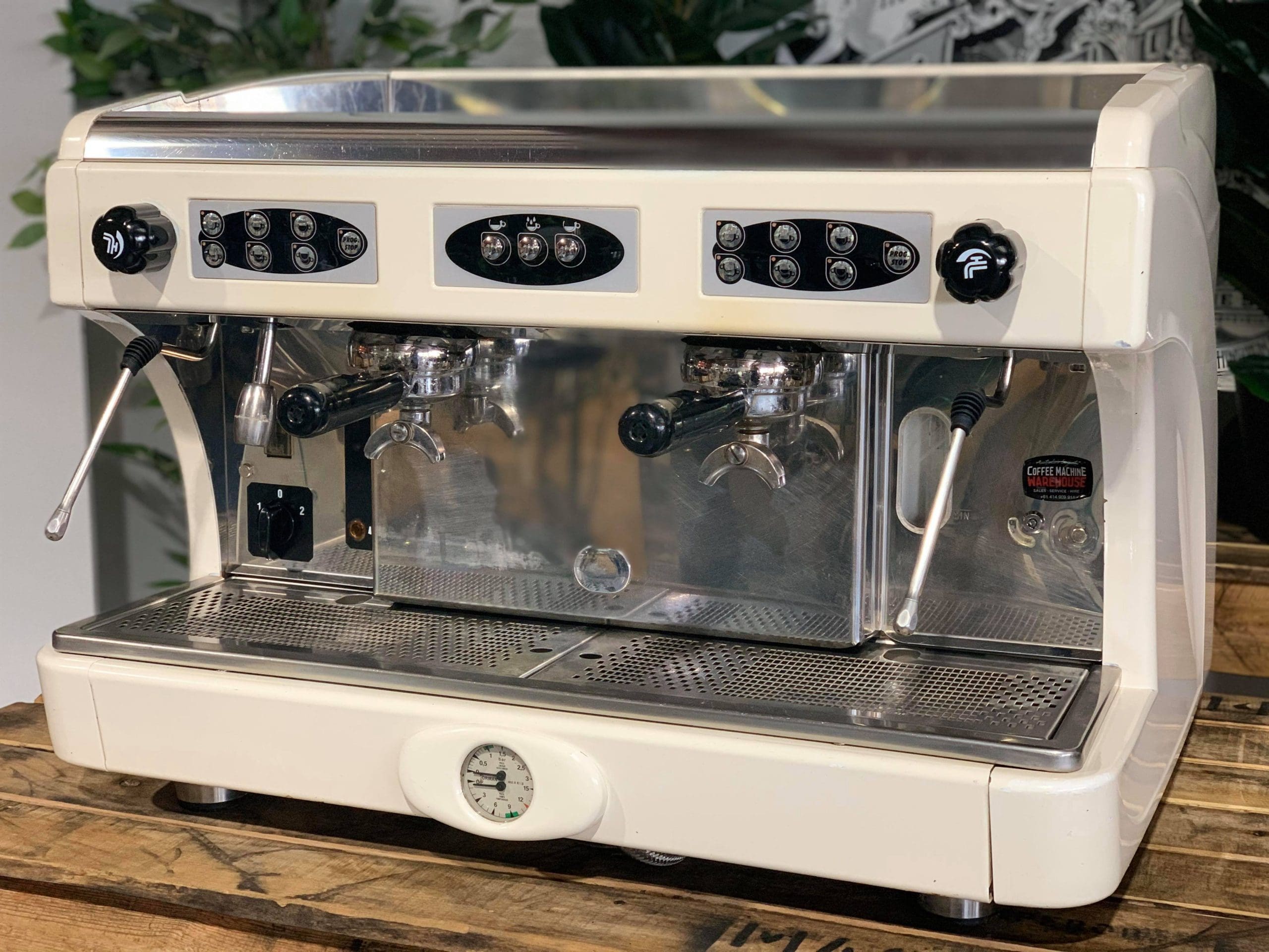 Astoria Calypso - 2 Group Commercial Espresso Machine - White