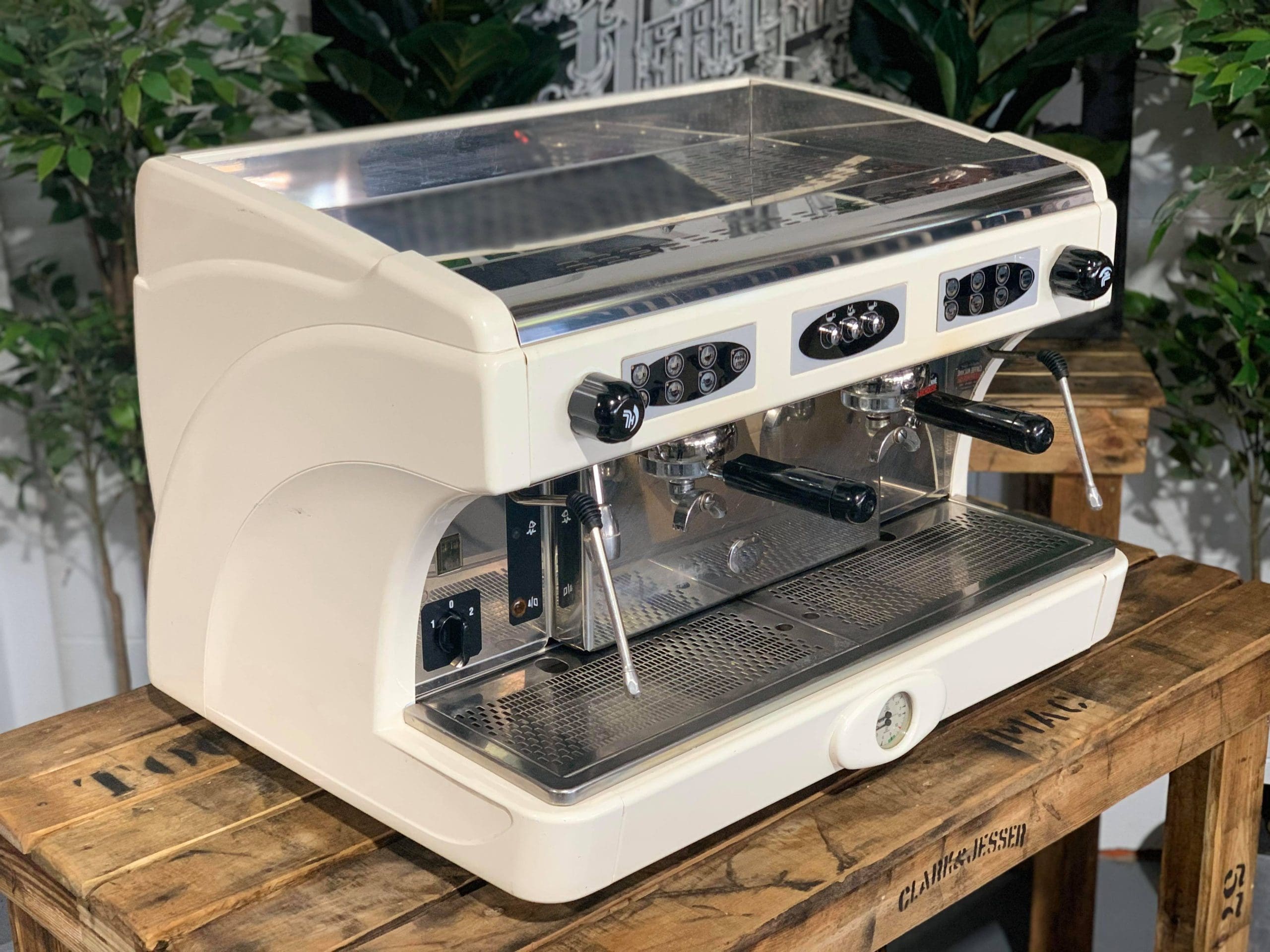 Astoria Calypso - 2 Group Commercial Espresso Machine - White