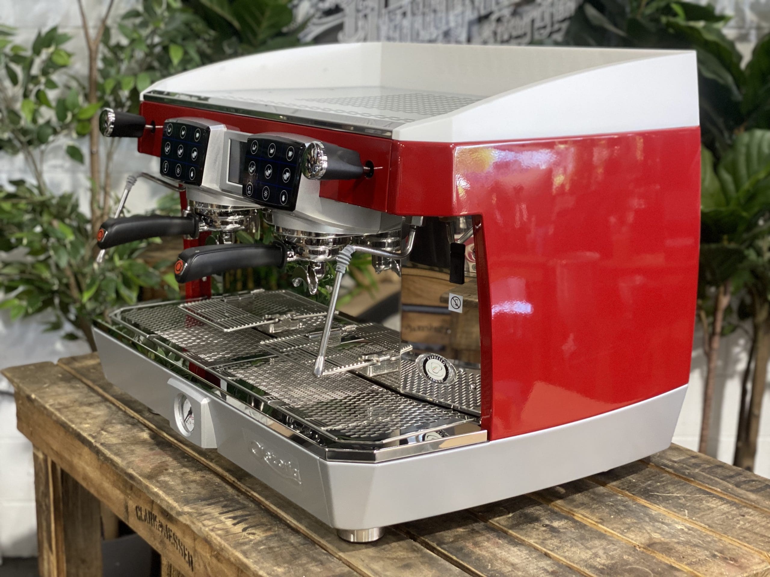 Astoria Core 600 - 2 Group Commercial Espresso Machine - Red