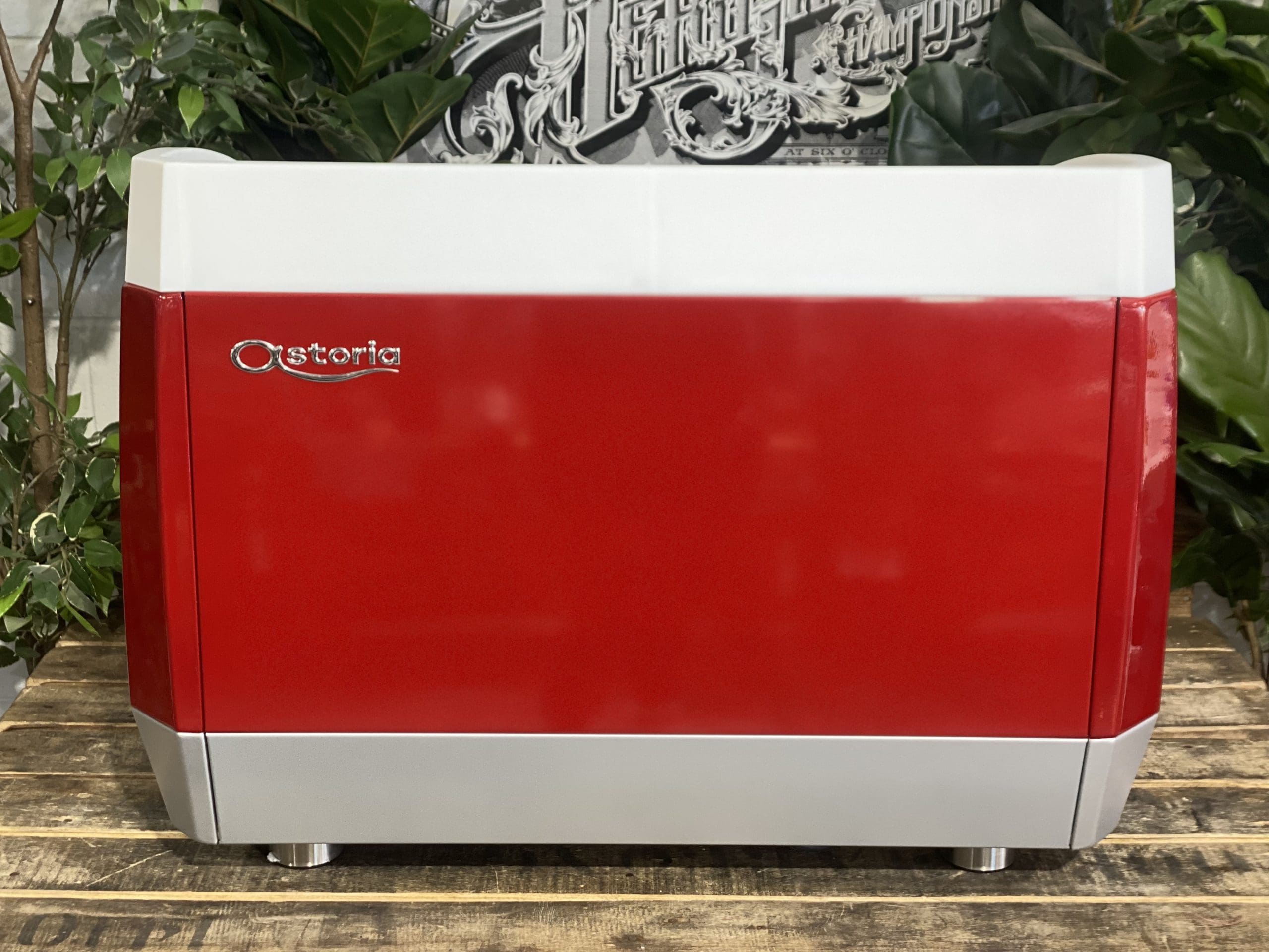 Astoria Core 600 - 2 Group Commercial Espresso Machine - Red