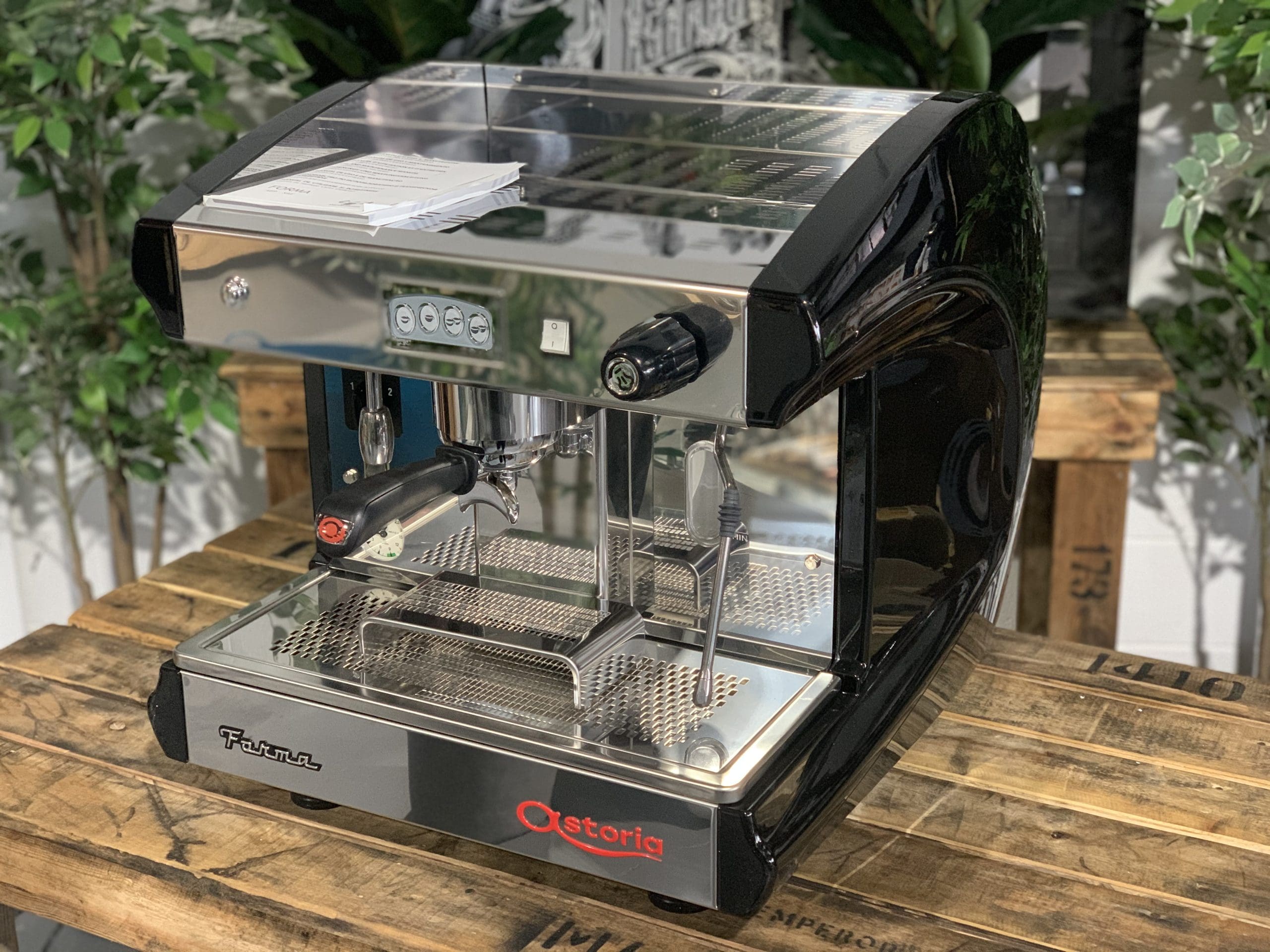 Astoria Forma - 1 Group Commercial Espresso Machine - Black