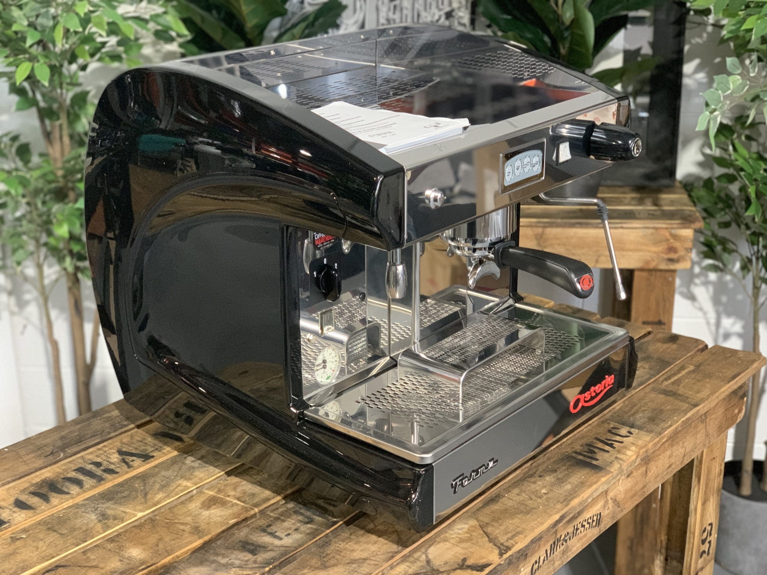Astoria Forma - 1 Group Commercial Espresso Machine - Black