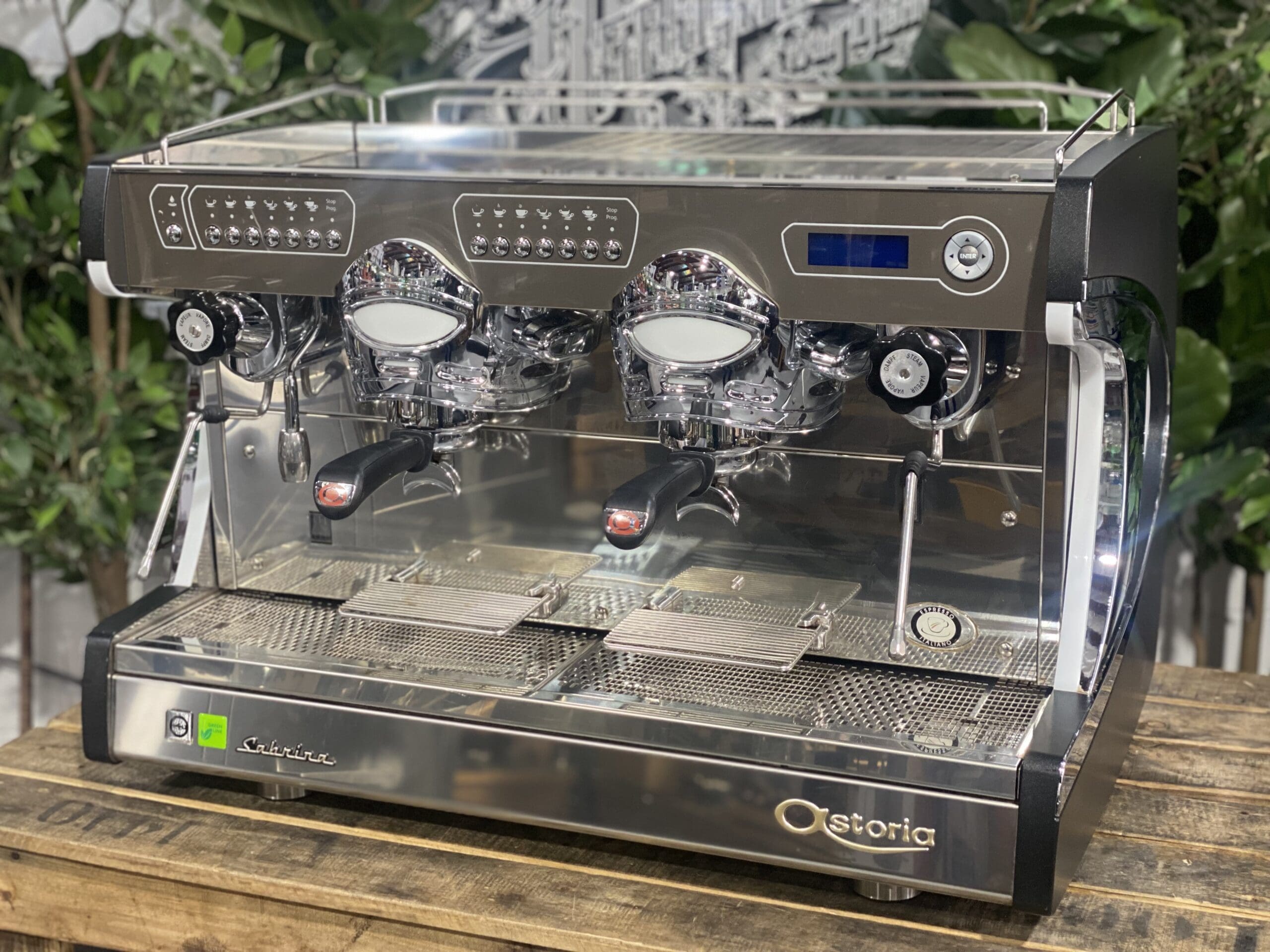 Astoria Sabrina - 2 Group Commercial Espresso Machine - Black