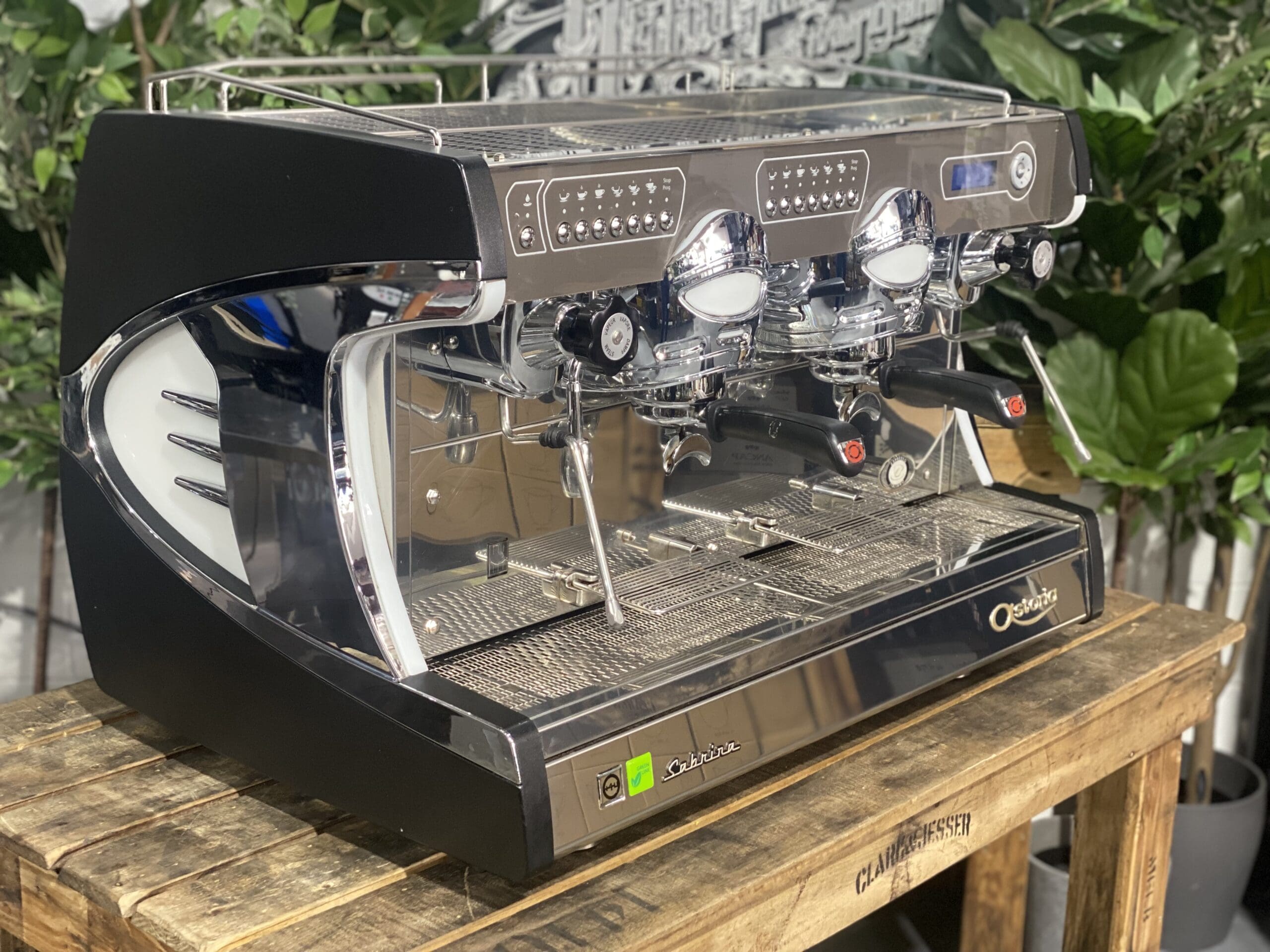 Astoria Sabrina - 2 Group Commercial Espresso Machine - Black