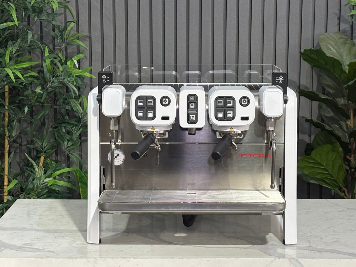 Astoria AB200 Compact - - 2 Group Commercial Espresso Machine - Commercial - White