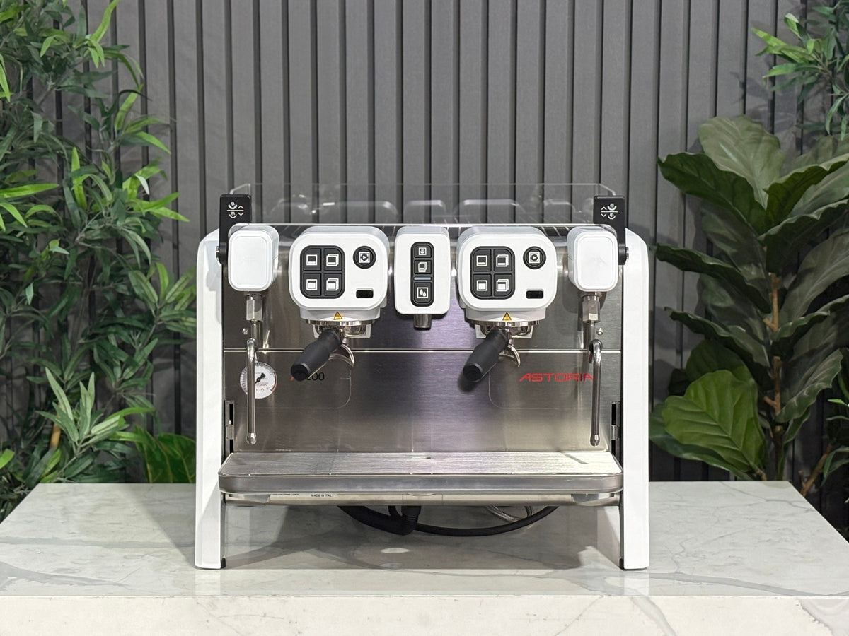 Astoria AB200 Compact - - 2 Group Commercial Espresso Machine - Commercial - White